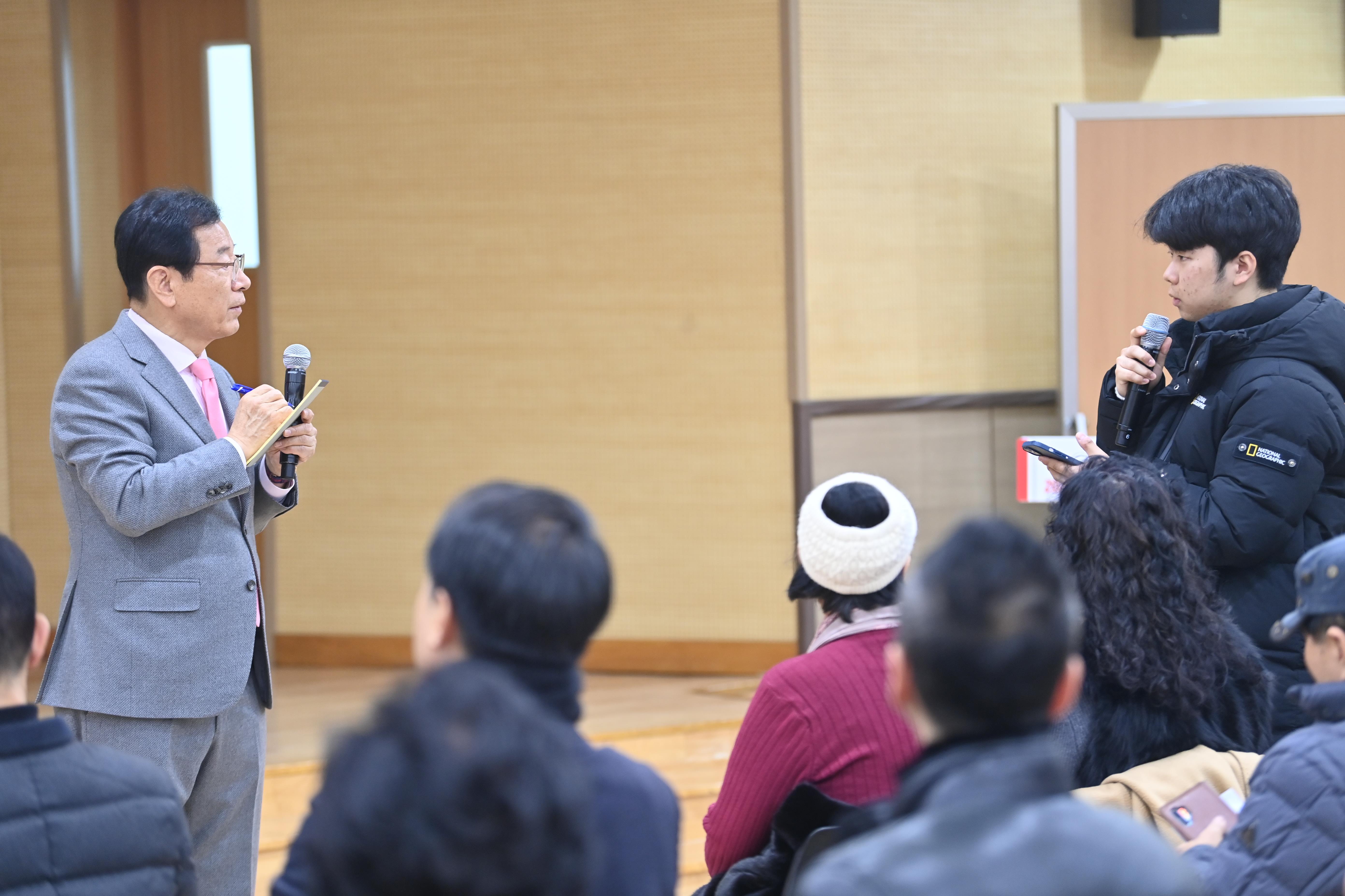풍산고 통학길 보수부터 킥보드 안전 대책까지…주민 불편 해결 약속