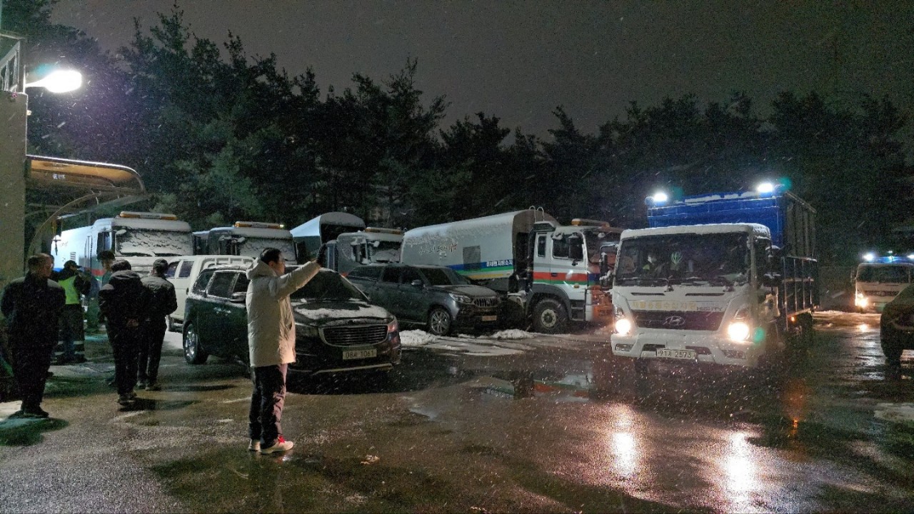 이현재 하남시장, 설 연휴 헌신하는 관계자 격려