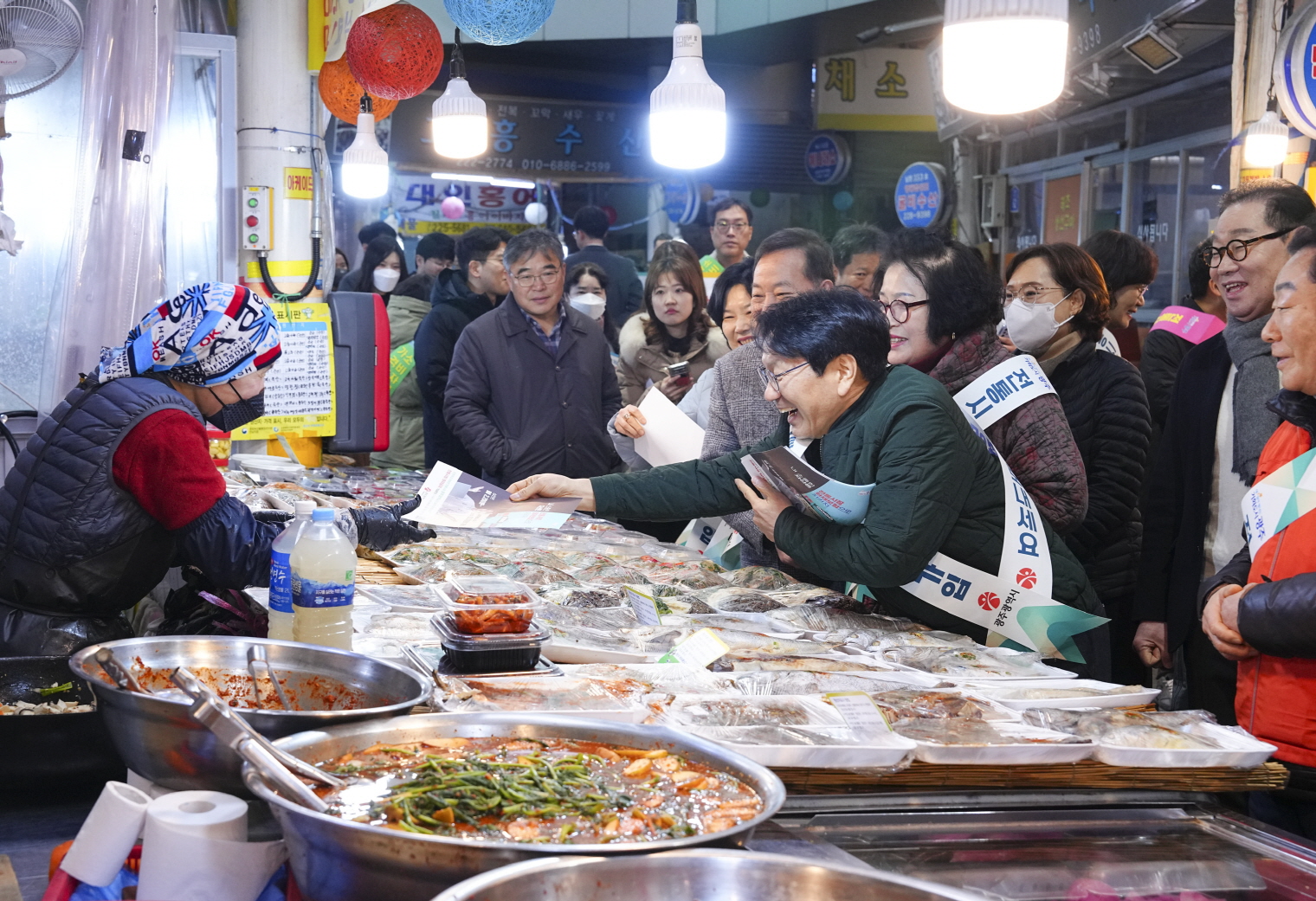 광주시, 전통시장 화재공제 가입률 높였다