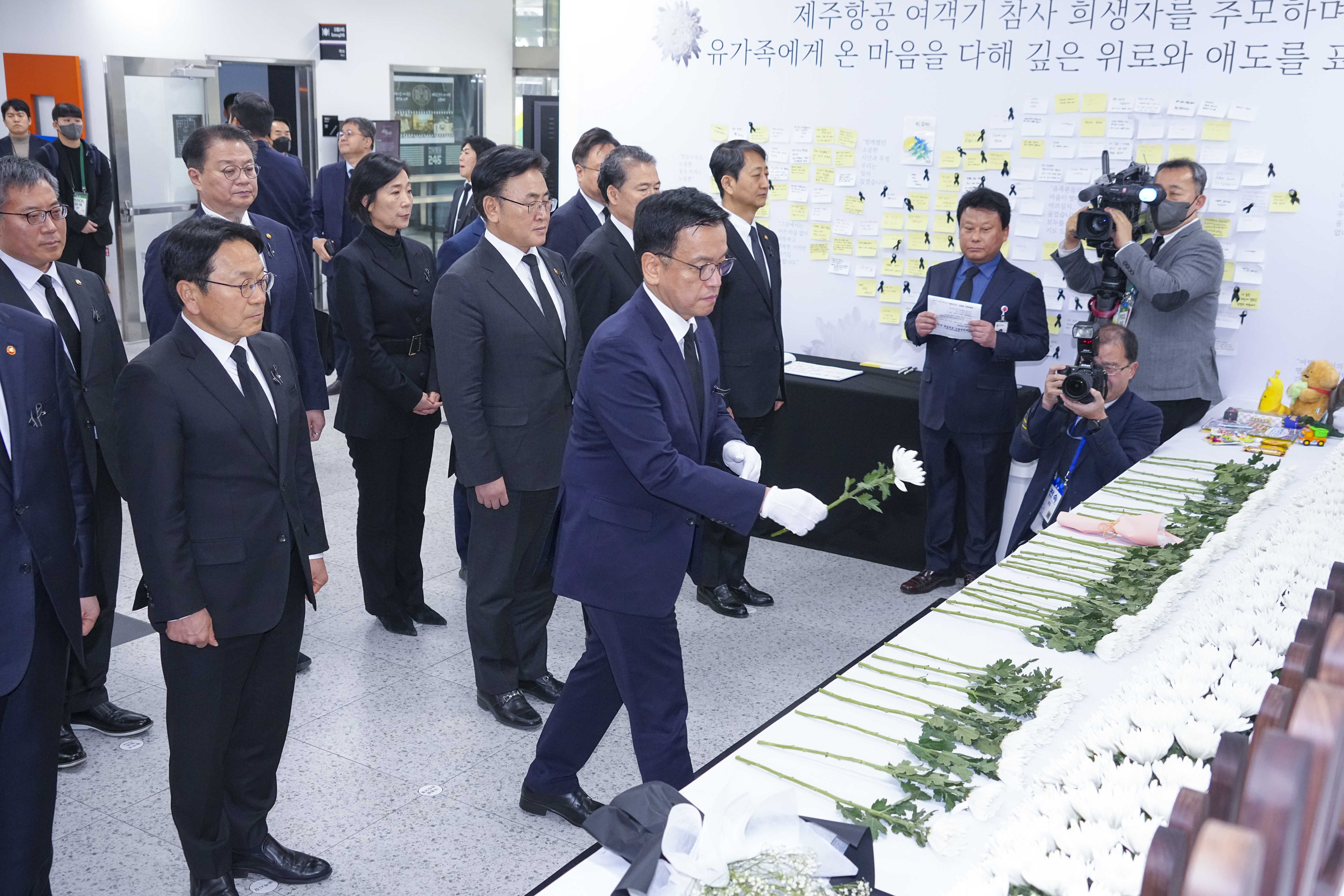 강기정 시장, 최상목 대행에 ‘1229마음센터’ 지원 요청