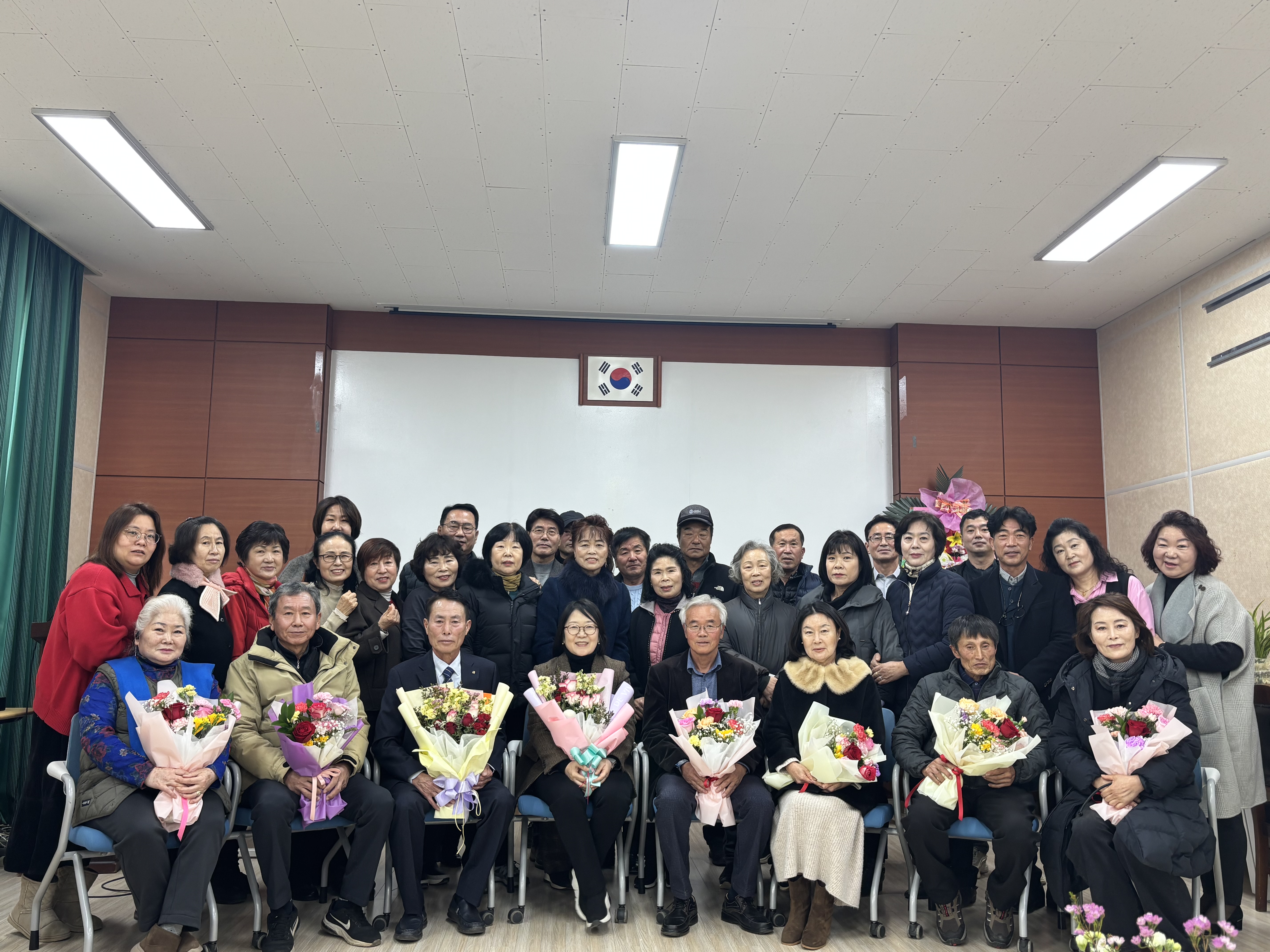 교동면, 주민자치위원장 이·취임식 개최