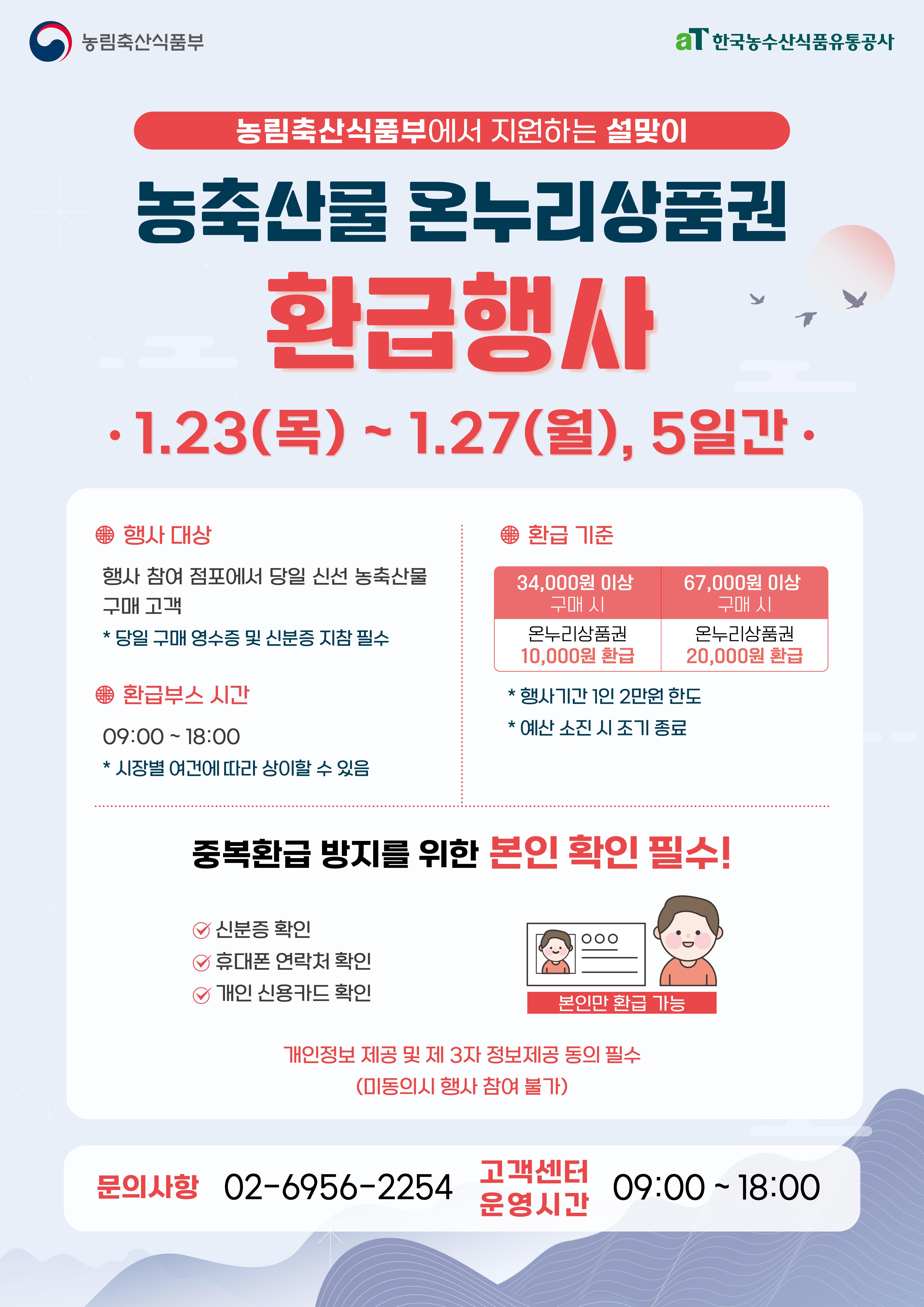 설 명절 장보기 알뜰하게…영등포구, 최대 2만 원 온누리상품권으로 환급