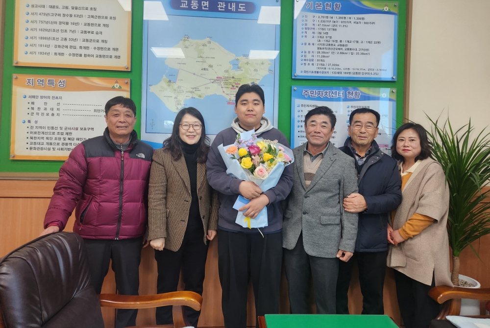 교동면 지역사회보장협의체, 대학교 입학 축하금 지원