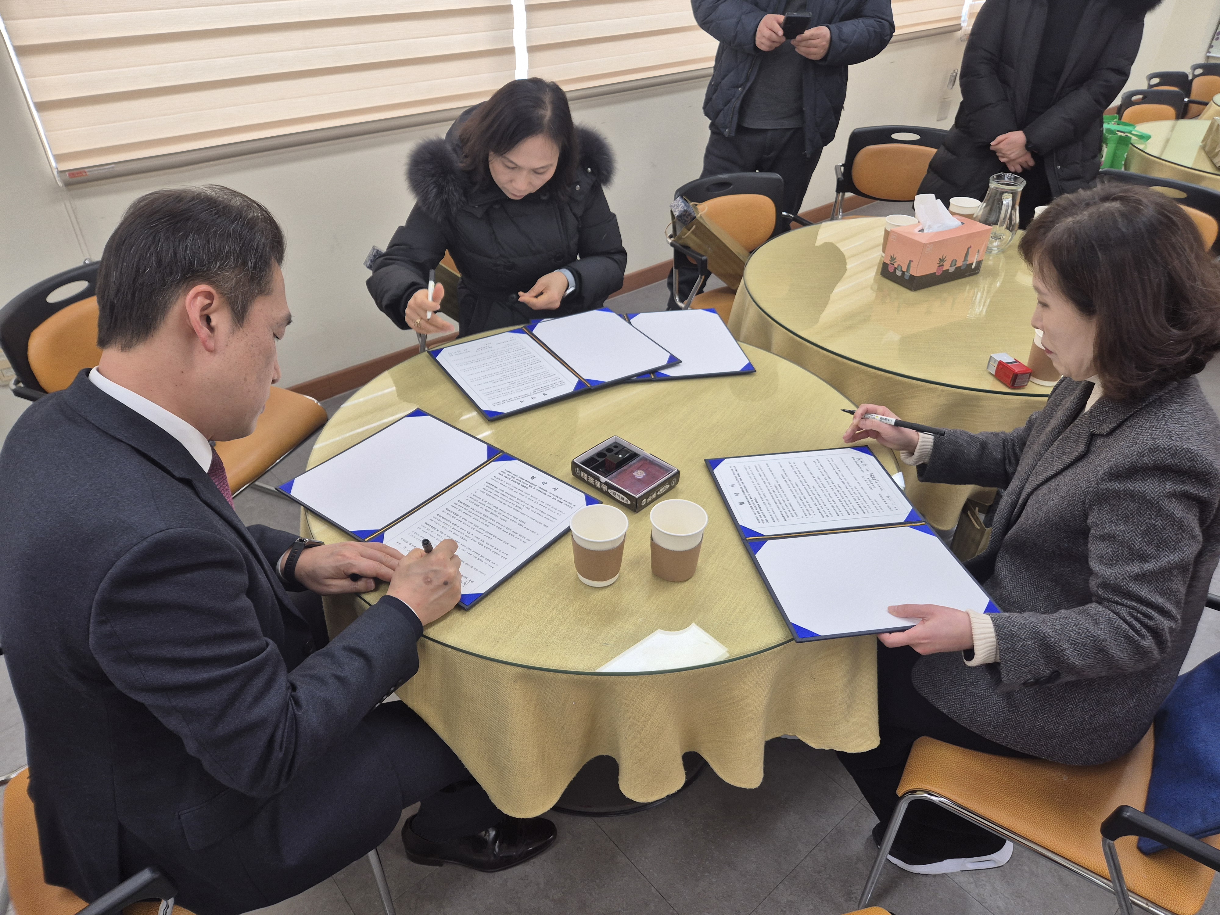 사상구 모라3동,‘2025 찾아가는 생신 잔치’업무협약 체결
