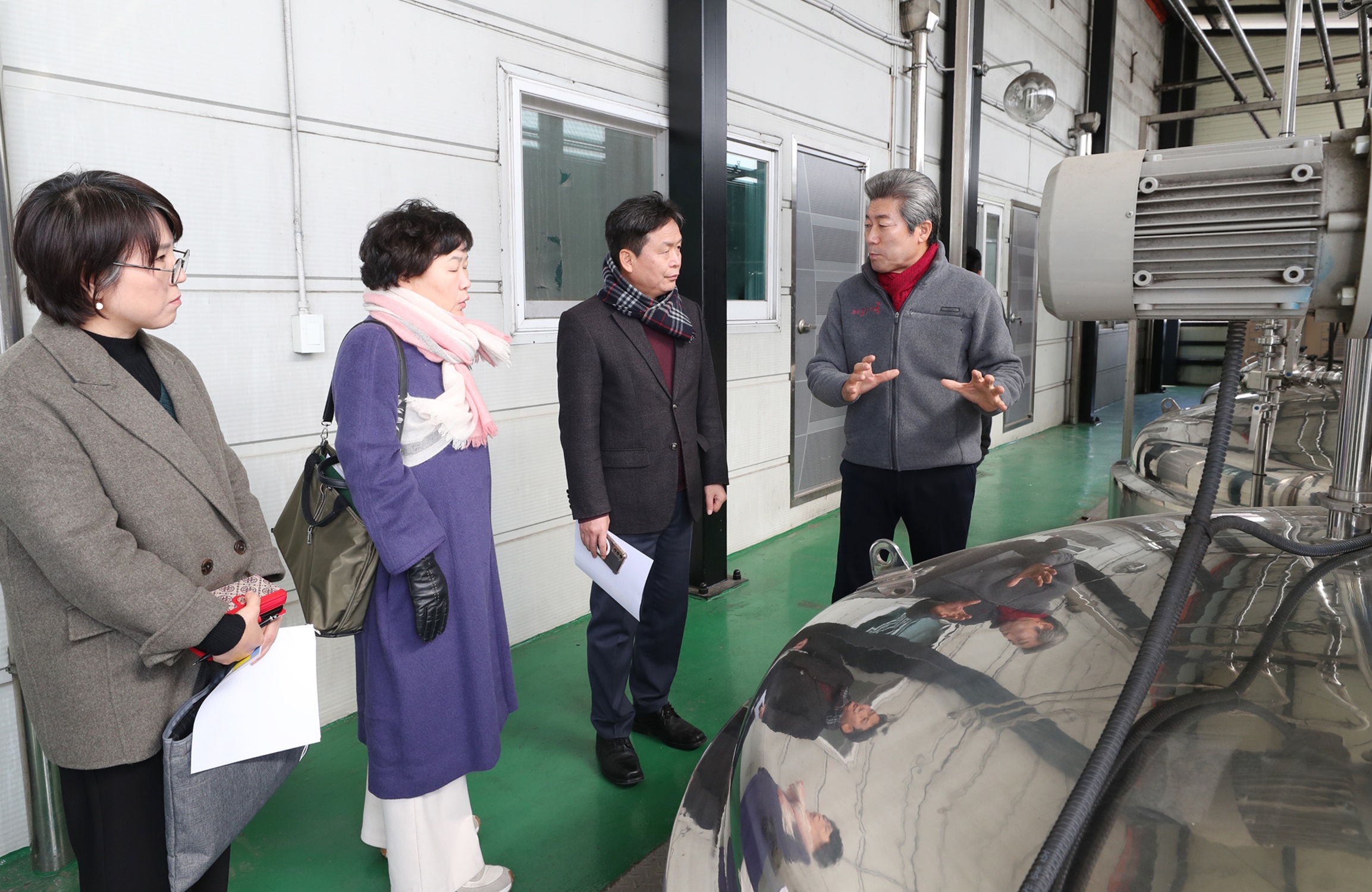 신병대 청주부시장, 중소기업 방문해 애로사항 경청