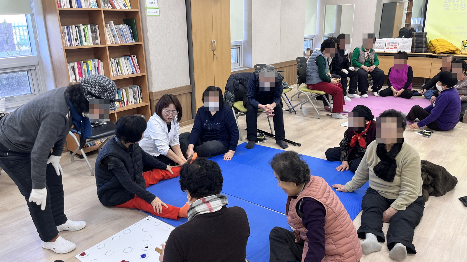 부여군보건소, 장애인 자조 모임 및 윷놀이 개최