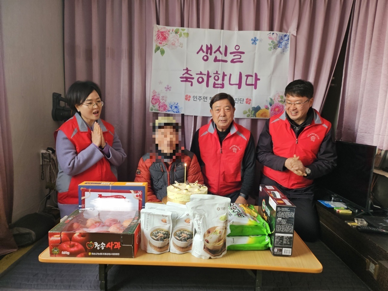 인주면 행복키움, 저소득 독거어르신 생신상 차려드리기 행사 추진