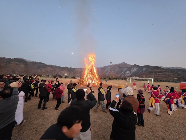 진안군 용담면 정월대보름 달맞이 행사 개최