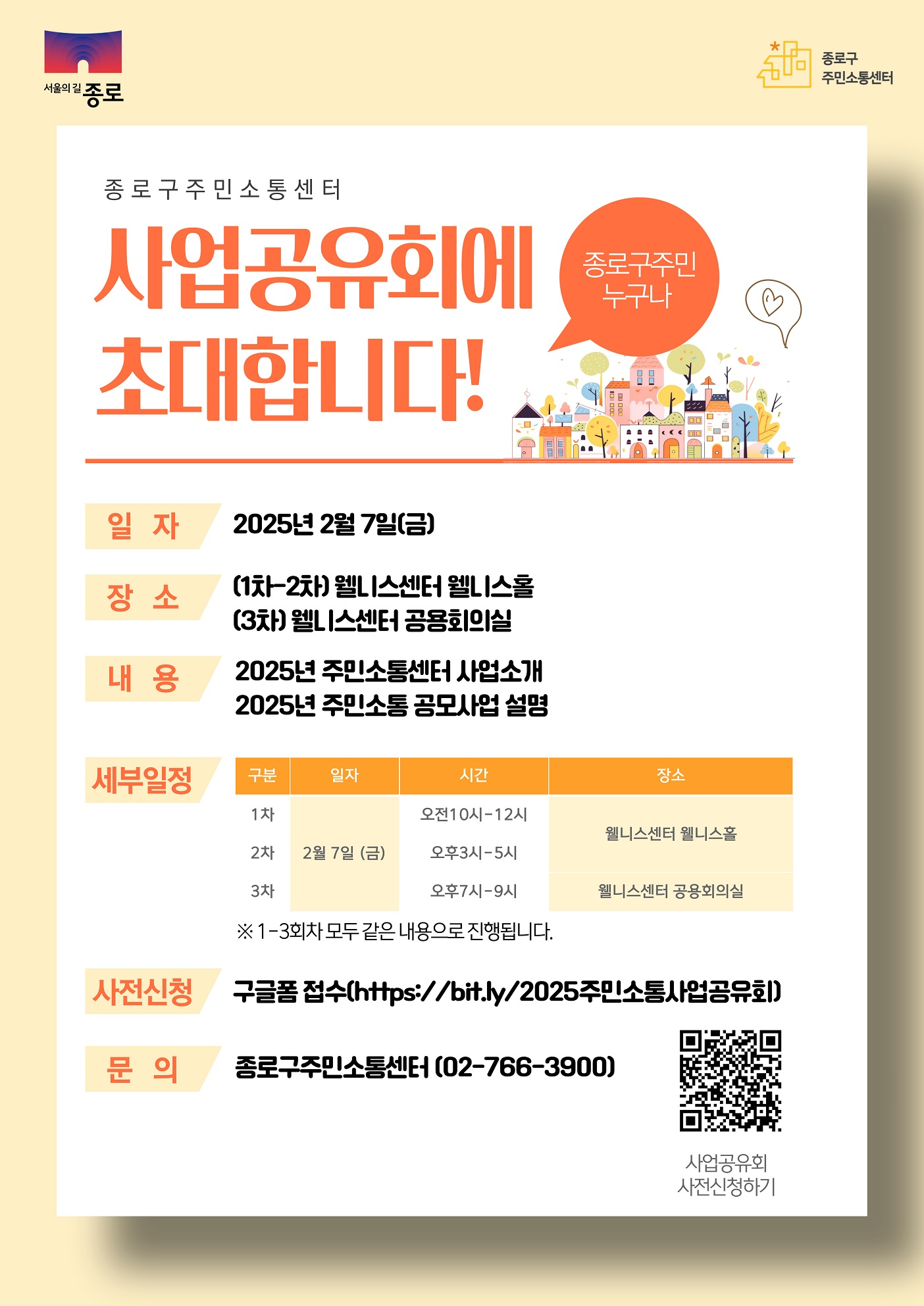 종로구, 7일 웰니스센터에서 ‘주민소통센터 사업공유회’