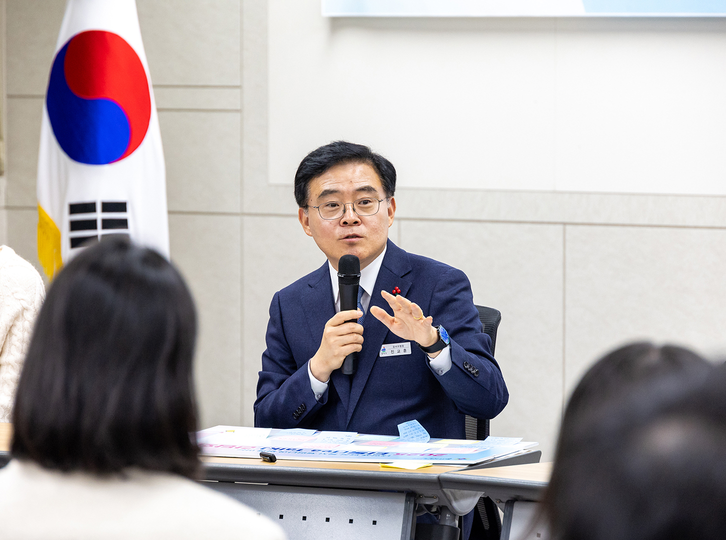 진교훈 강서구청장, 대학생들과 ‘티톡’ 간담회 가져