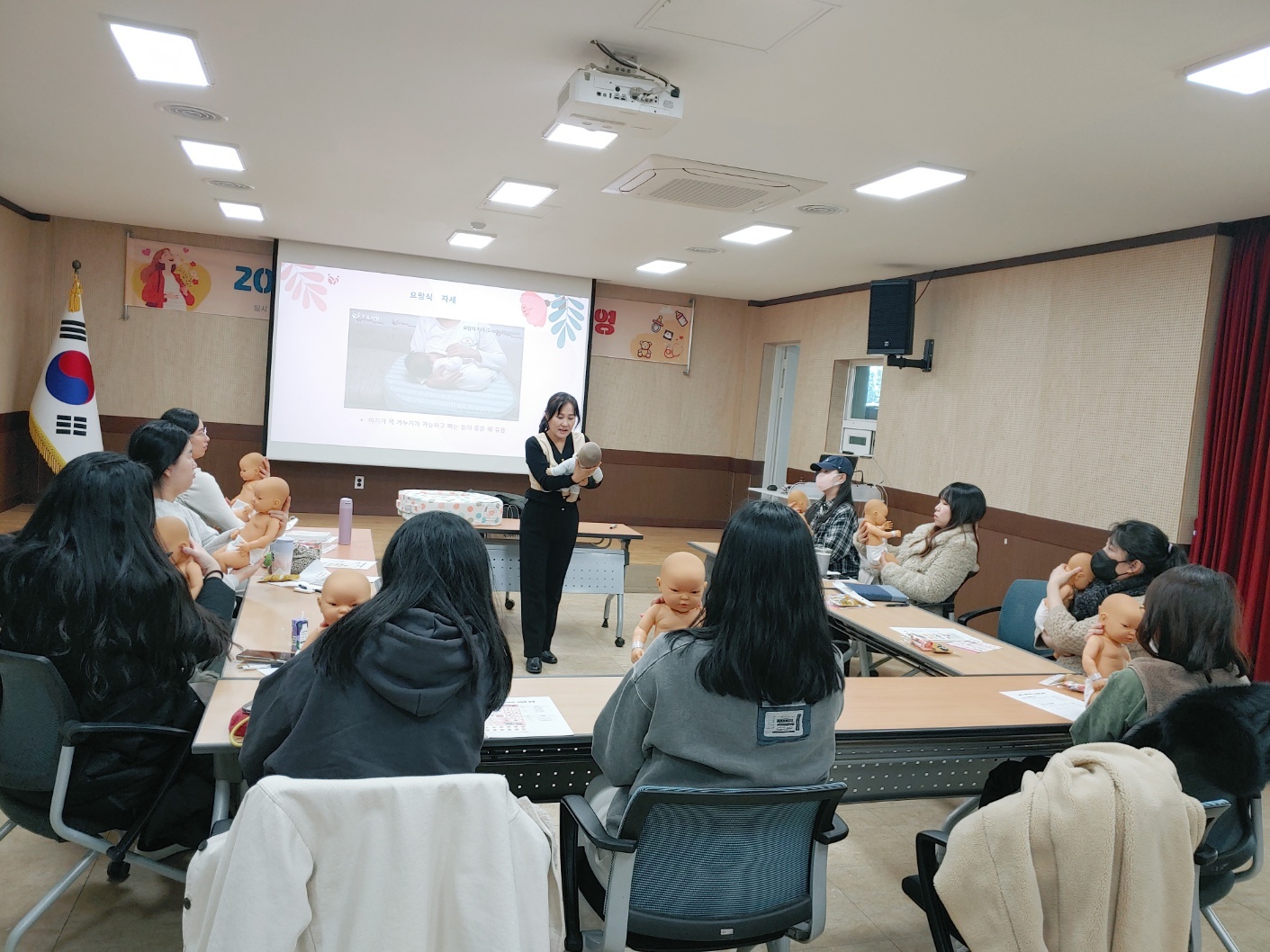 울진군, 임산부 모유수유 교실 큰 호응 !