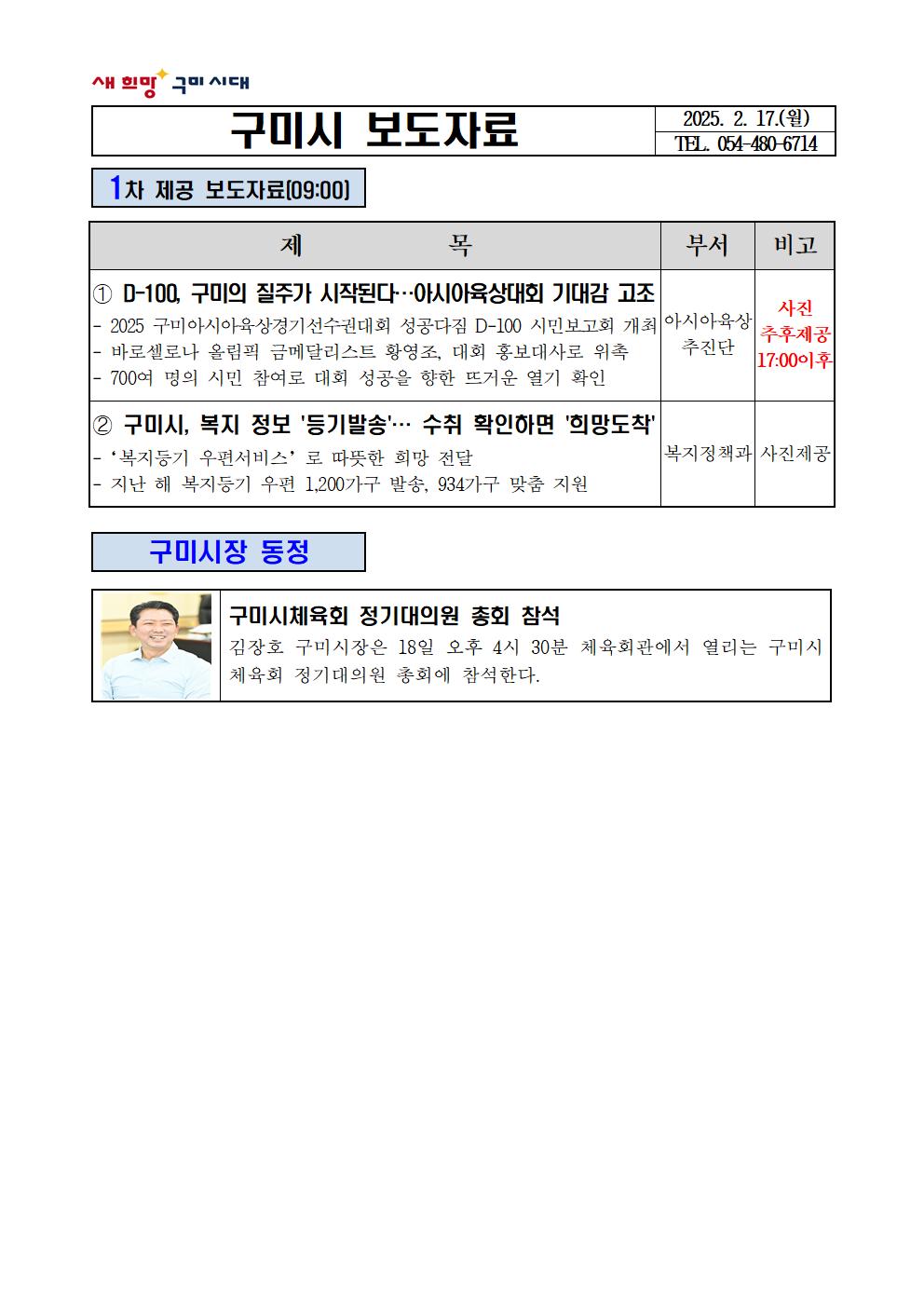 D-100, 구미의 질주가 시작된다…아시아육상대회 기대감 고조