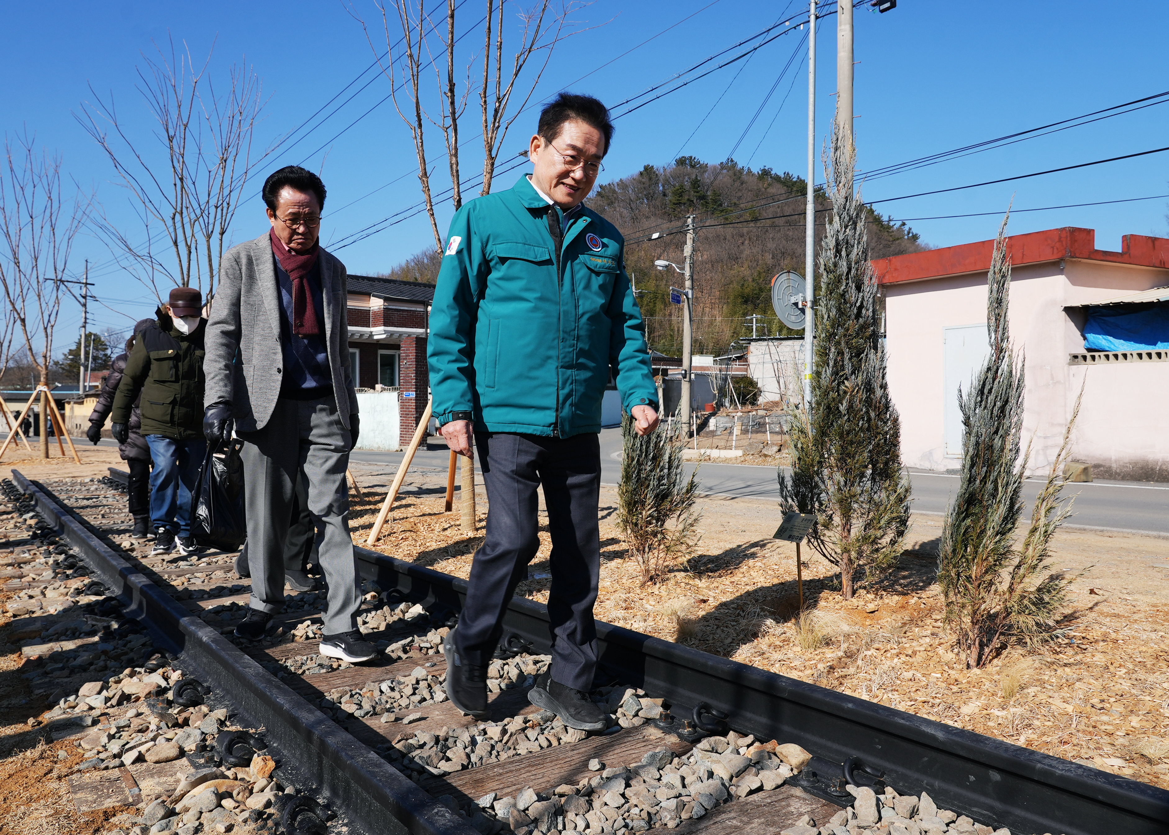 북안면 임포마을 실외정원 조성사업 준공식 개최