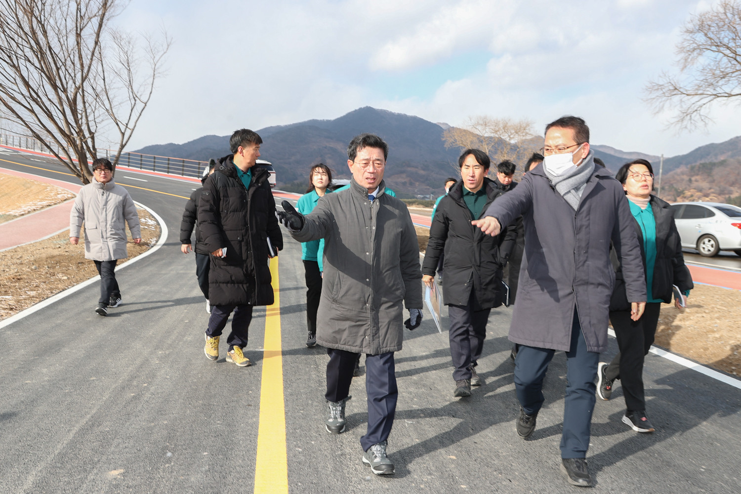 정인화 광양시장, 한파 속 주요 사업장 점검…발로 뛰는 현장 행정 ‘눈길’