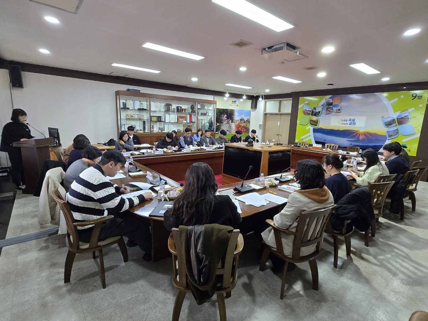 곡성군, 벼 재배면적 조정제 설명회 개최