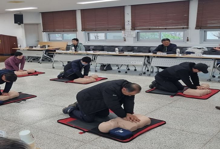 화순군, ‘찾아가는 심폐소생술 등 응급처치 교육’ 운영