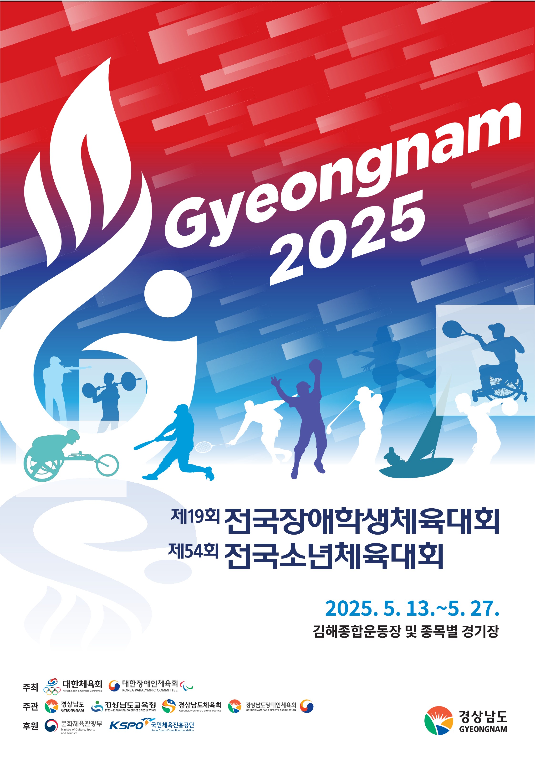 2025 전국소년(장애학생)체전 100일 앞으로, 주 개최지 김해시, 스포츠 꿈나무 맞이 준비 박차