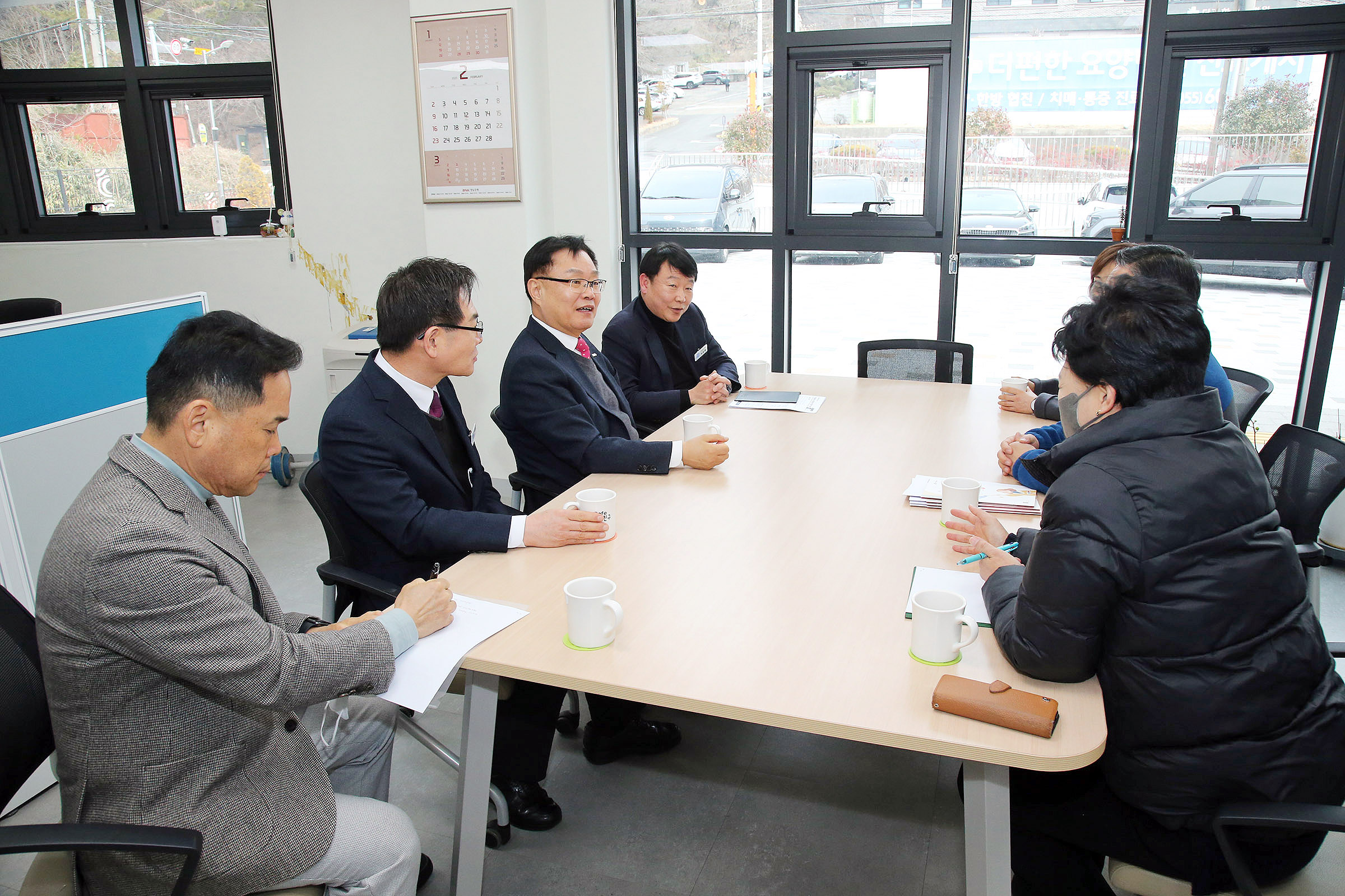 홍남표 창원특례시장, 최강 한파 대비 취약계층 보호시설 방문