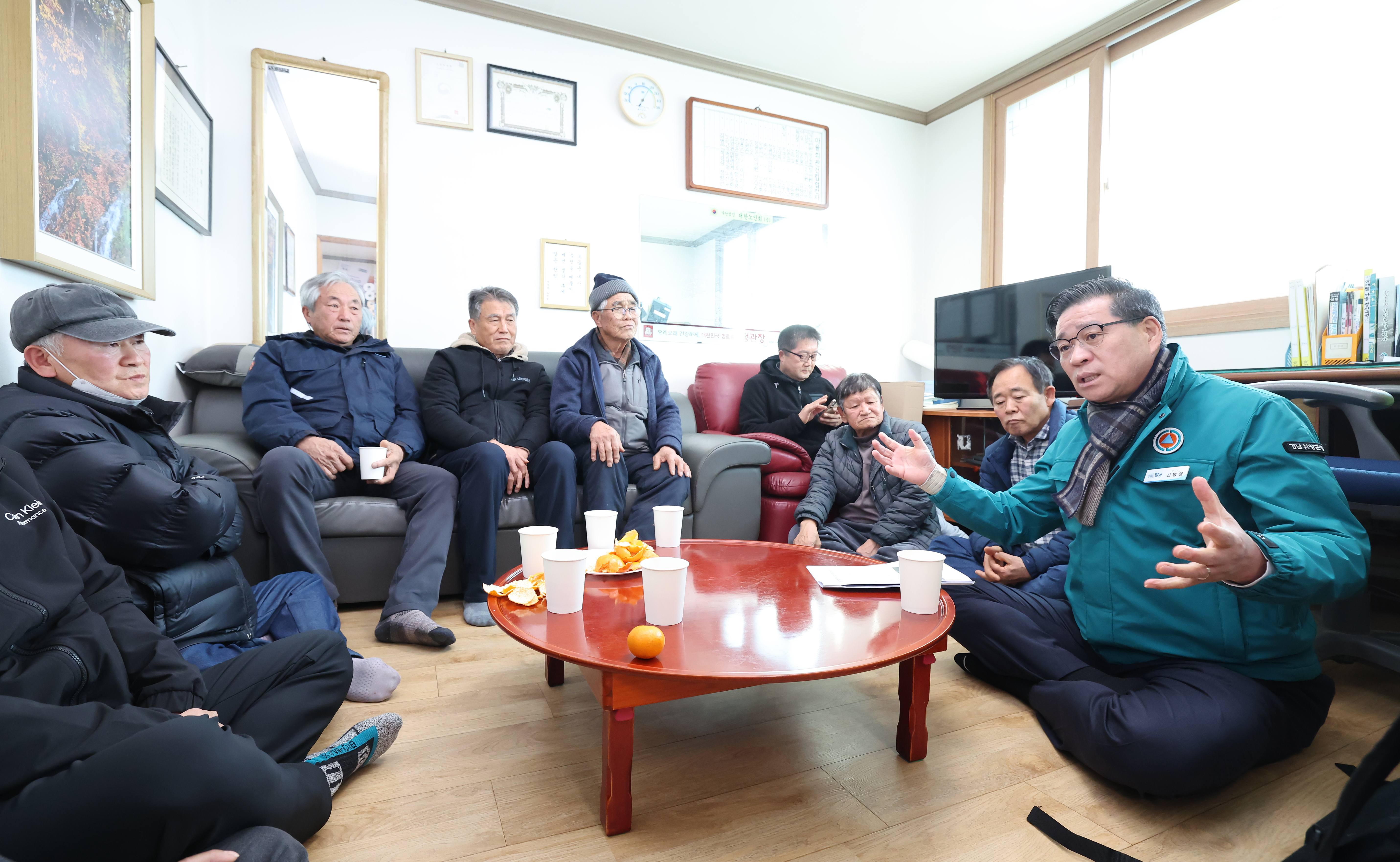 진병영 함양군수, 강추위 속 민생 위한 현장행정 이어가