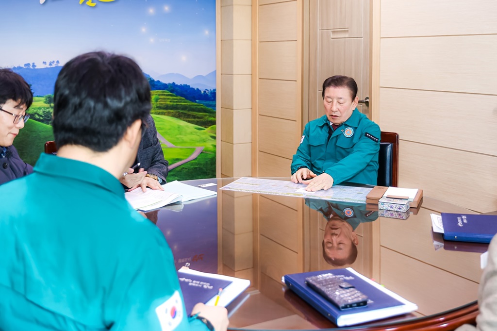 조근제 함안군수, 재난관리평가 기관장 인터뷰 진행