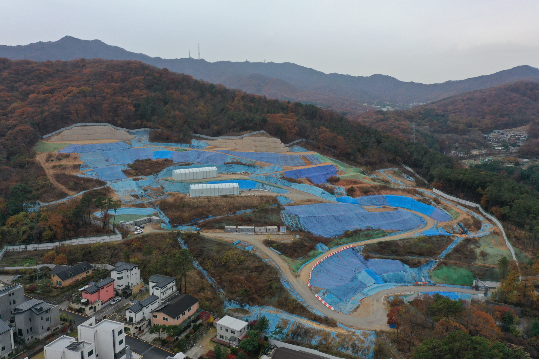 용인시, 고기동 노인복지주택 공사장 토사 반출 한시적 허용