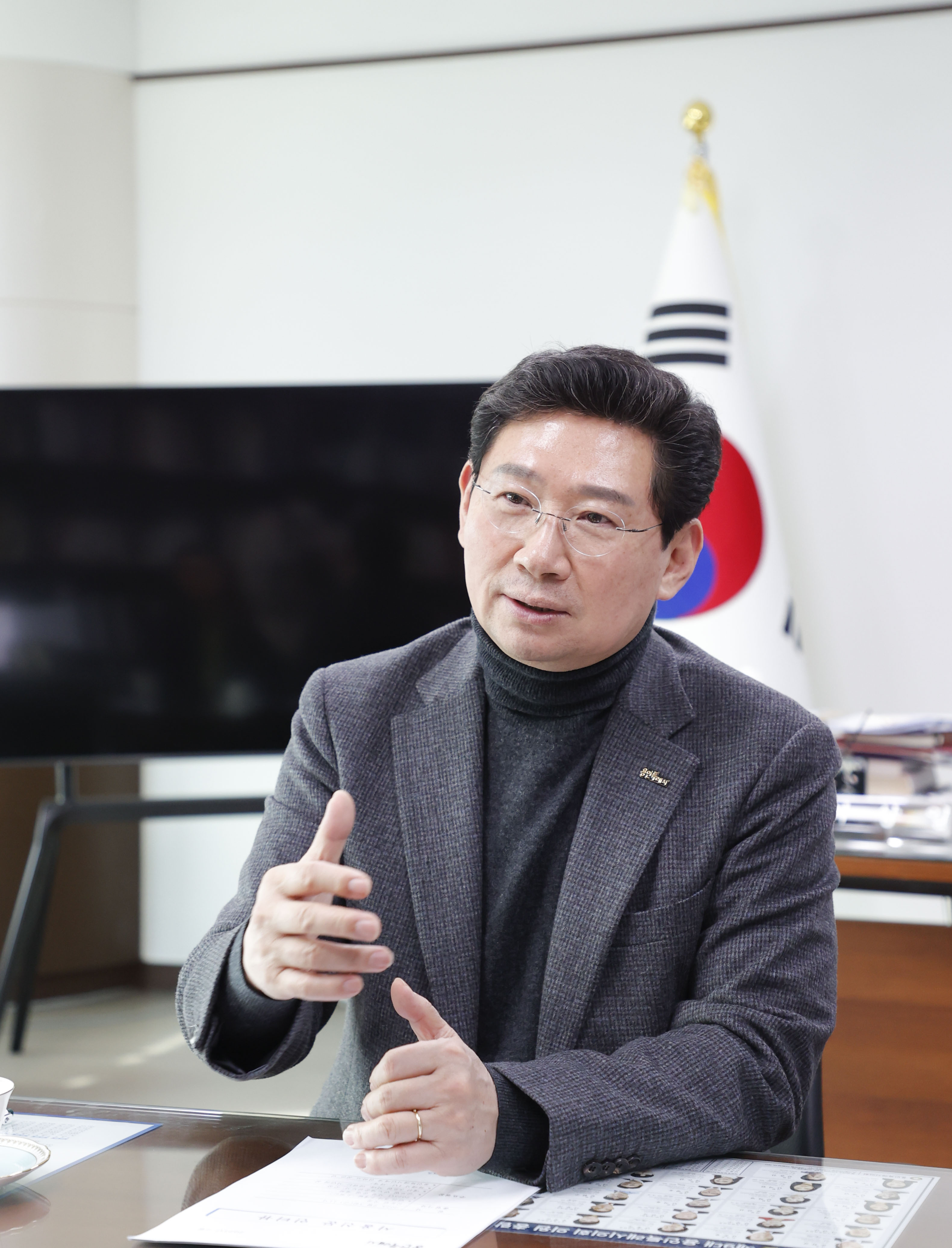 이상일 용인특례시장, 고기동 행정안전부 장관대행에게 특례시 등 대도시 구청장 직급 3급으로 상향, 부구청장제 신설 검토 요청