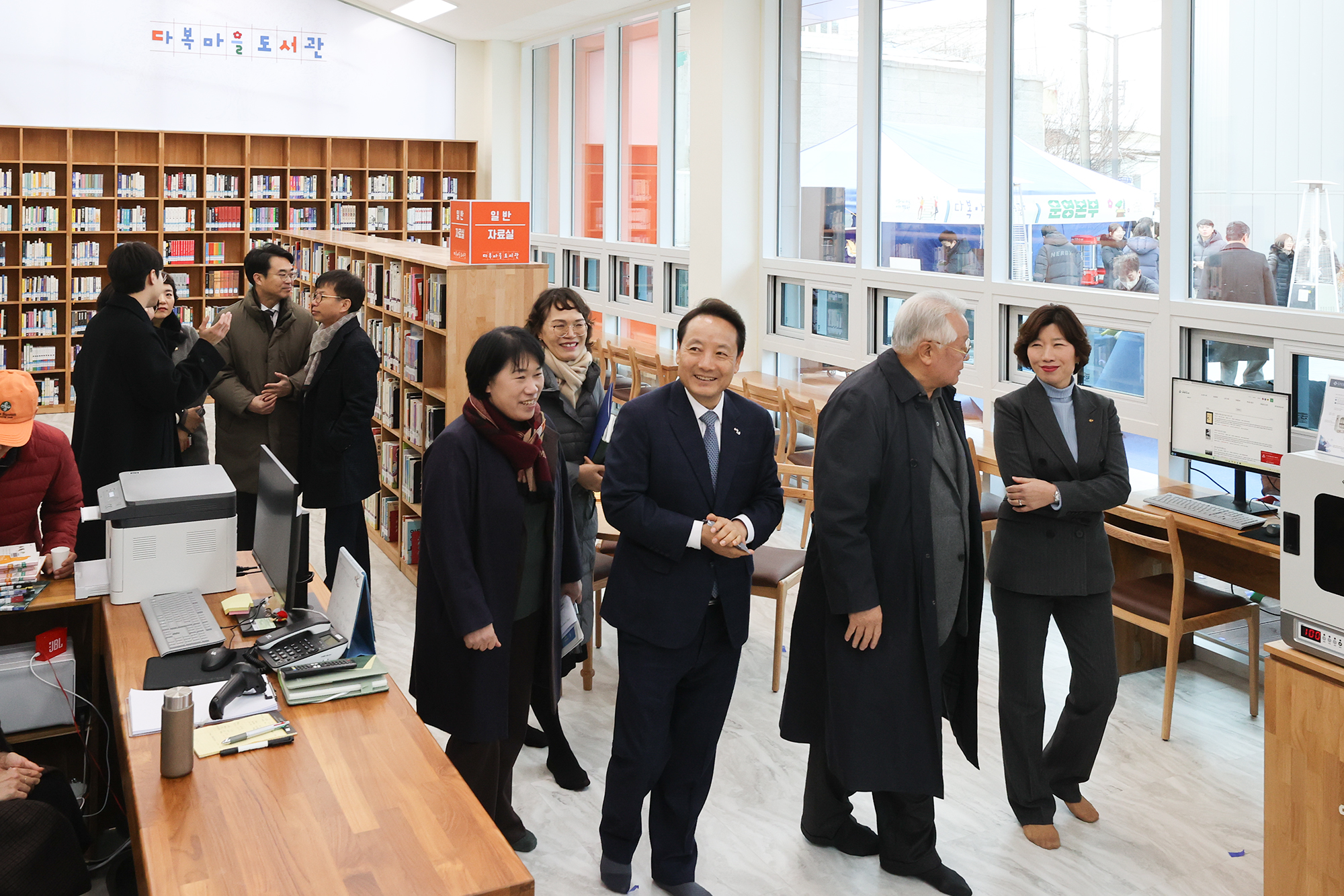 지산2동, 문화사랑방 ‘다복마을 도서관’ 개관