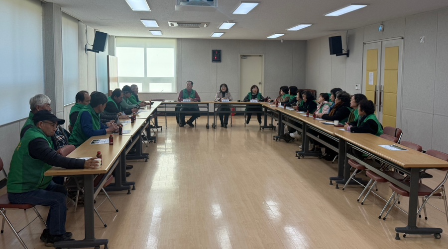 양사면, 새마을남녀지도자 정례회의 개최