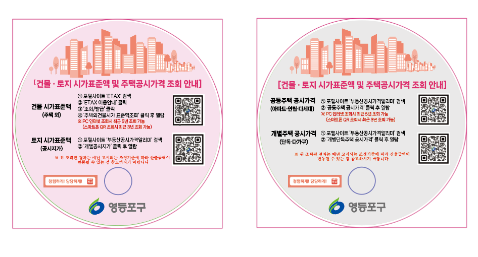 전국 최초‘QR코드 부동산 정보 안내문’배포 확대…영등포구, 스마트 행정 선도