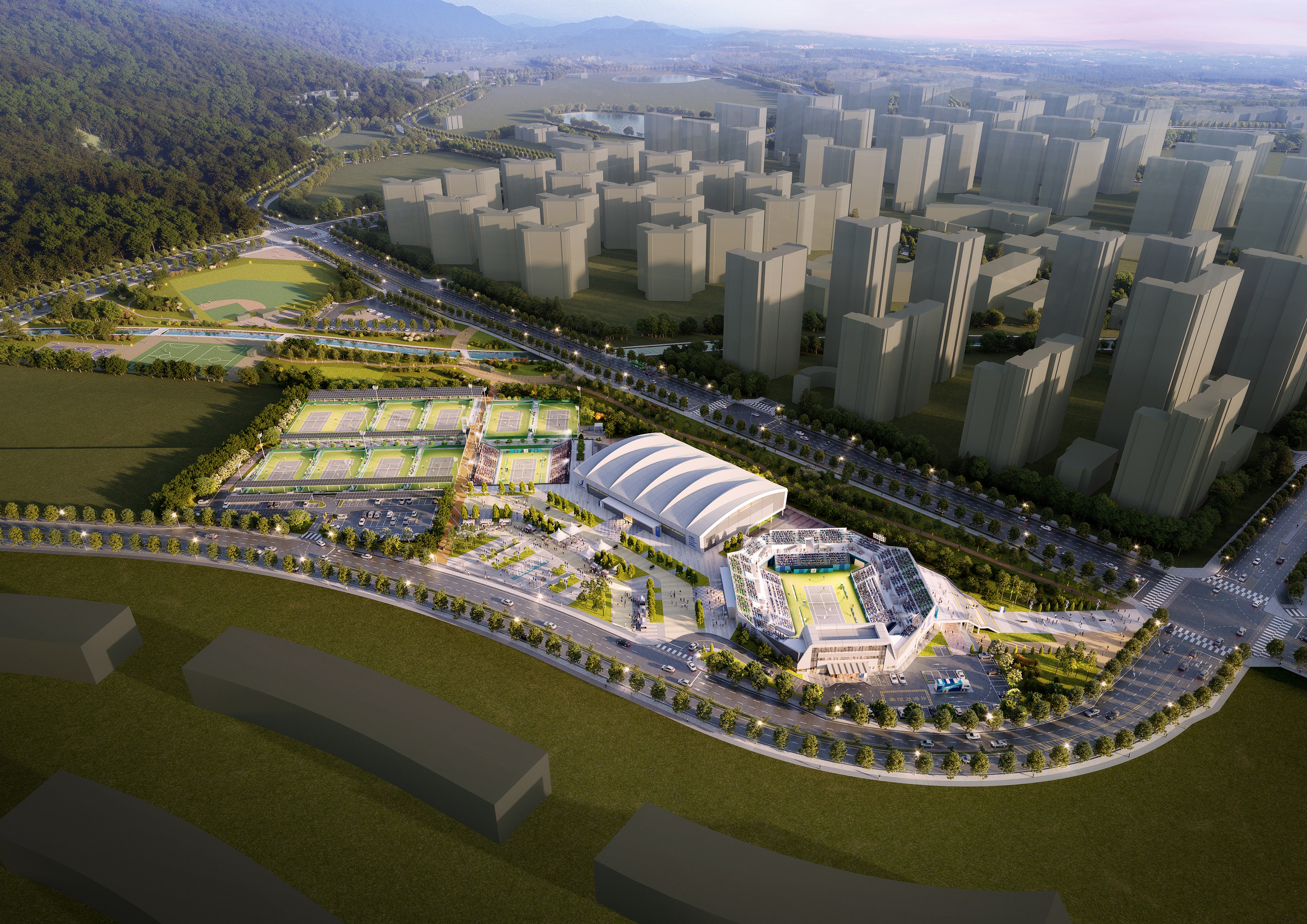 ‘충남 국제테니스장’ 조성 본격화