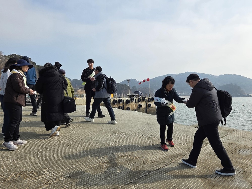 자월면, 봄철 산불예방 캠페인 실시