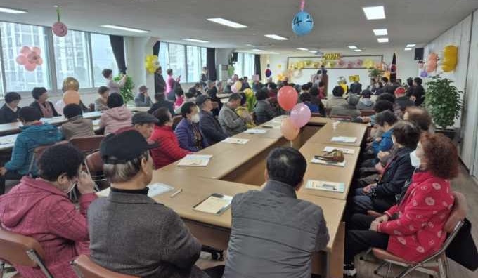 대한노인회 청주시흥덕청원구지회, 노인대학 입학식 개최