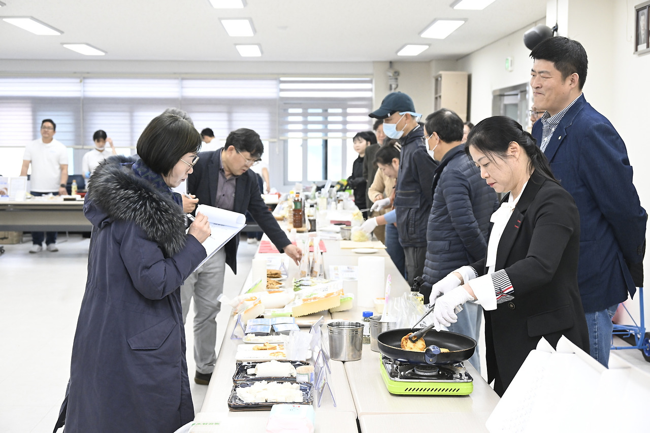 (재)평창푸드통합지원센터, 2025년 평창군 학교급식 품평회 개최