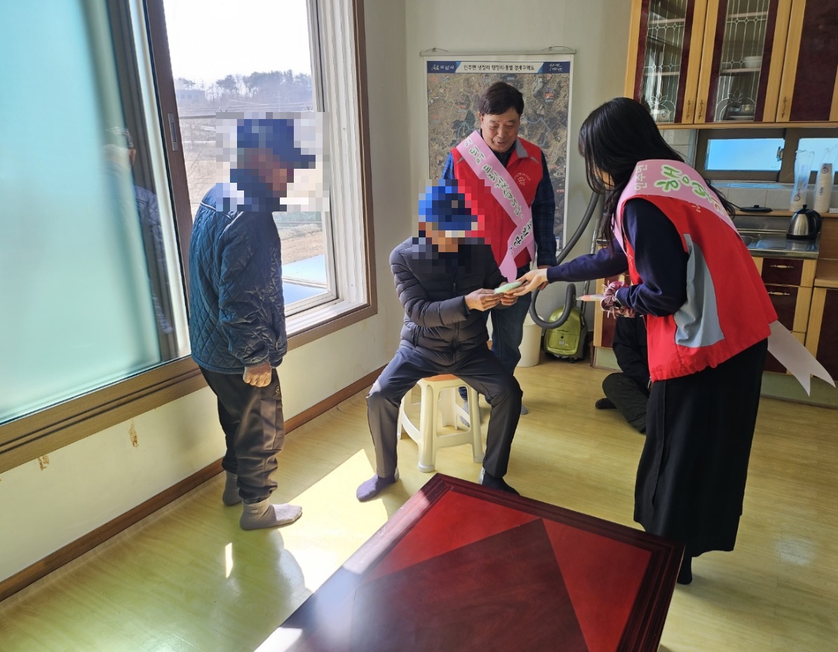 인주면 행복키움, 복지사각지대 발굴 및 고독사 예방 홍보 캠페인 실시