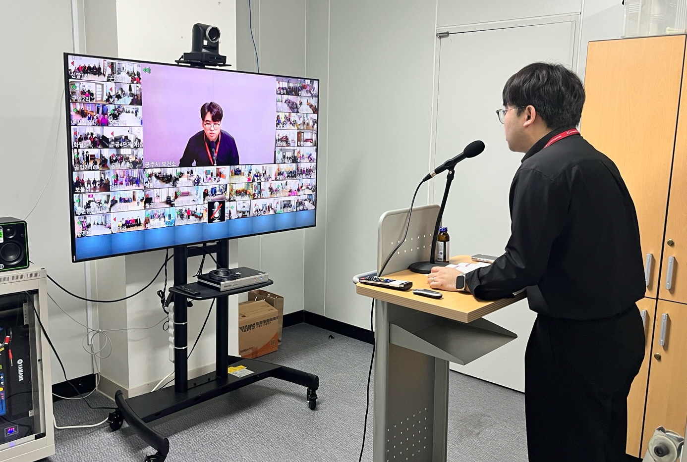 공주시, 스마트 경로당 시스템 활용 ‘자살예방교육’ 실시