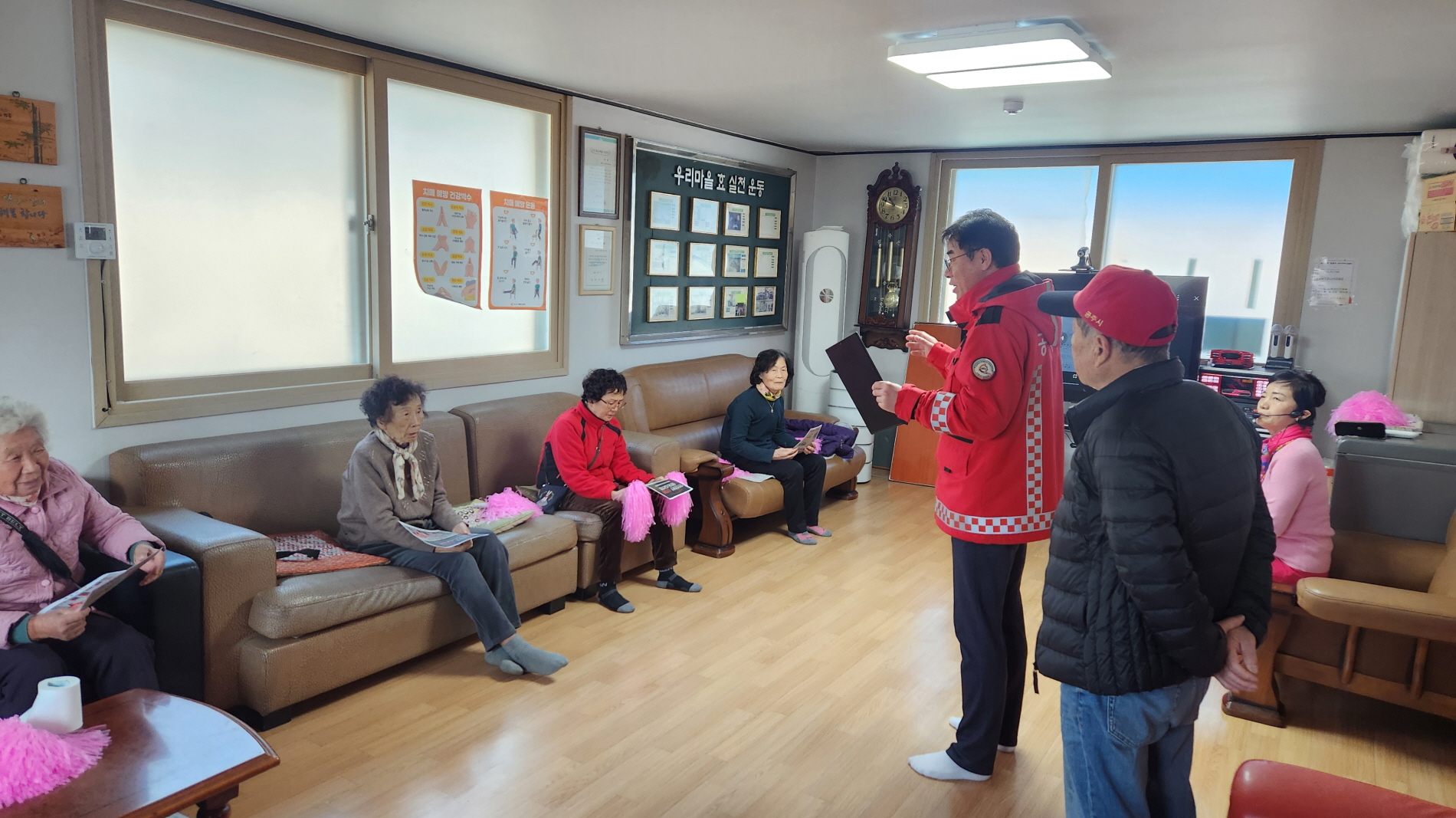 공주시 신관동, 산불취약 지역 산불예방 교육 및 홍보
