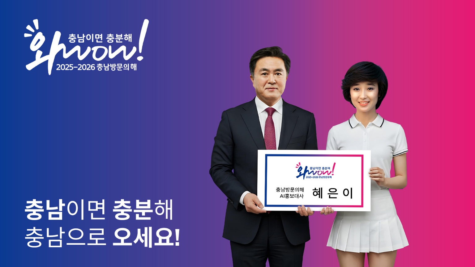 20대 혜은이, 충남도 대표 축제 알린다