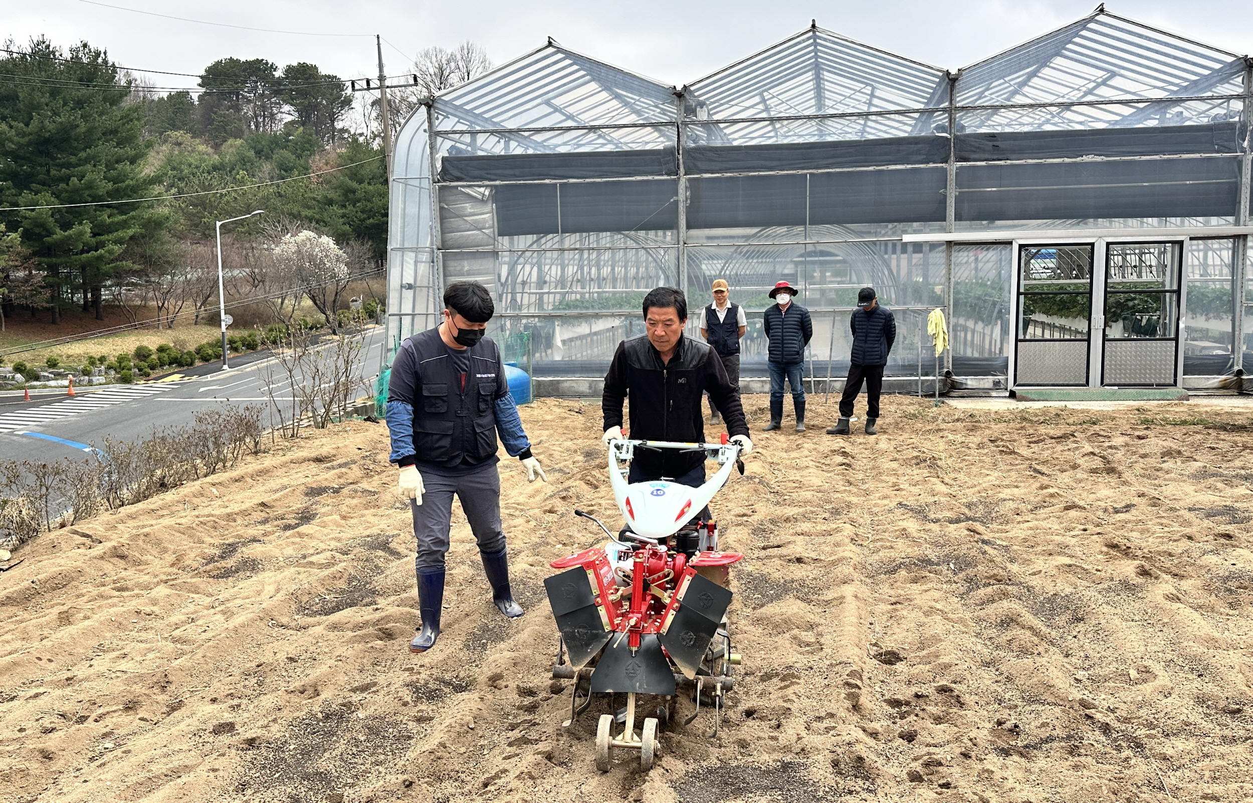 계룡시, 도시농업 시민대상 보행관리기 교육 실시