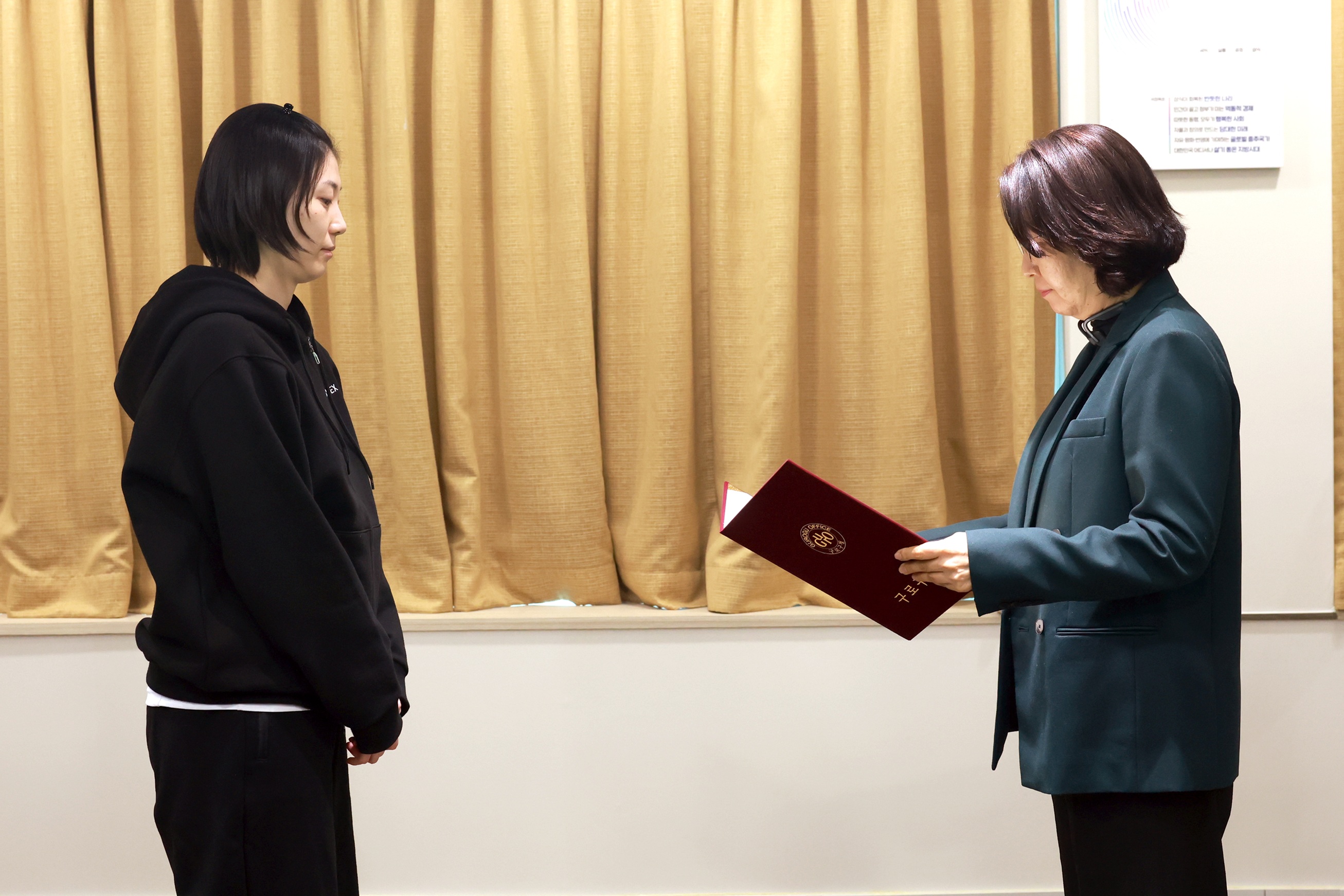 (포토) 구로구청 여자 배드민턴팀, 김하나 선수 신규 영입