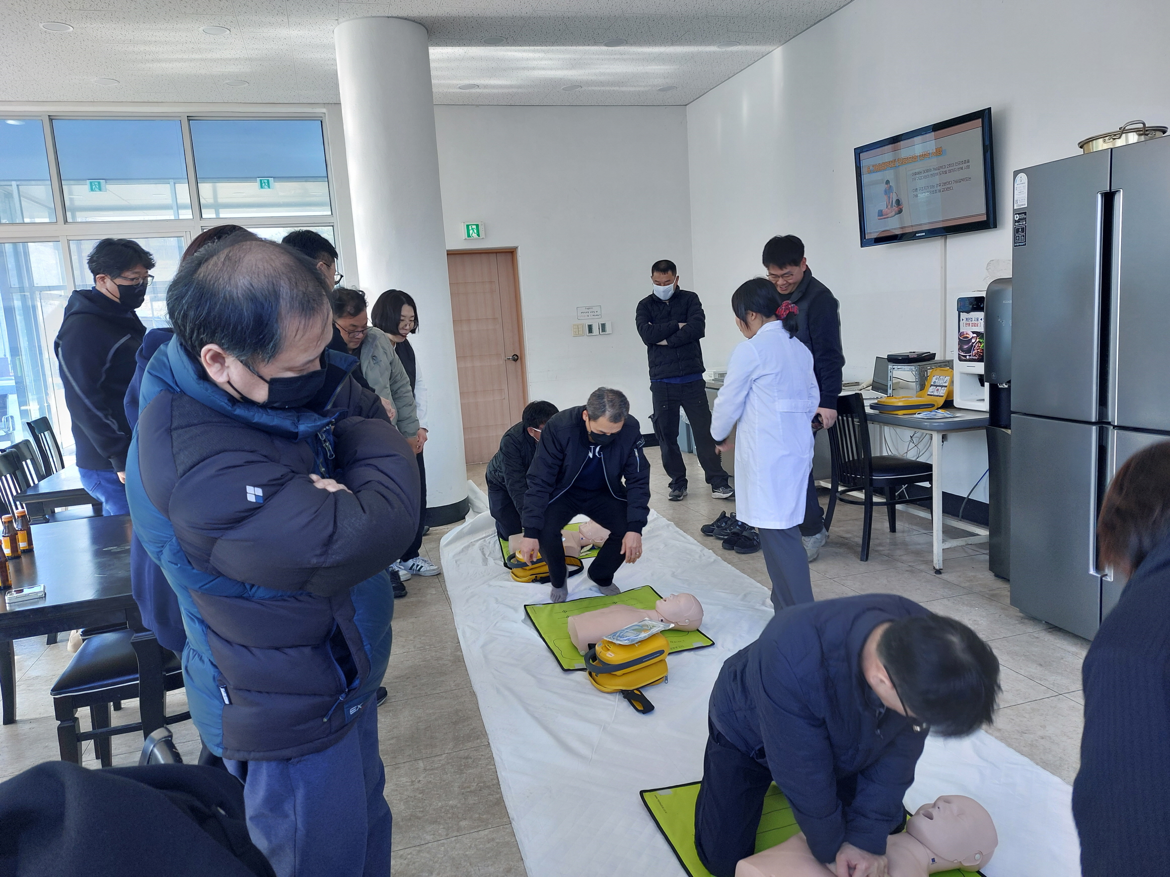 영주시보건소 동국대학교 경주병원과 협력해 보육교사 대상 심폐소생술 교육 실시