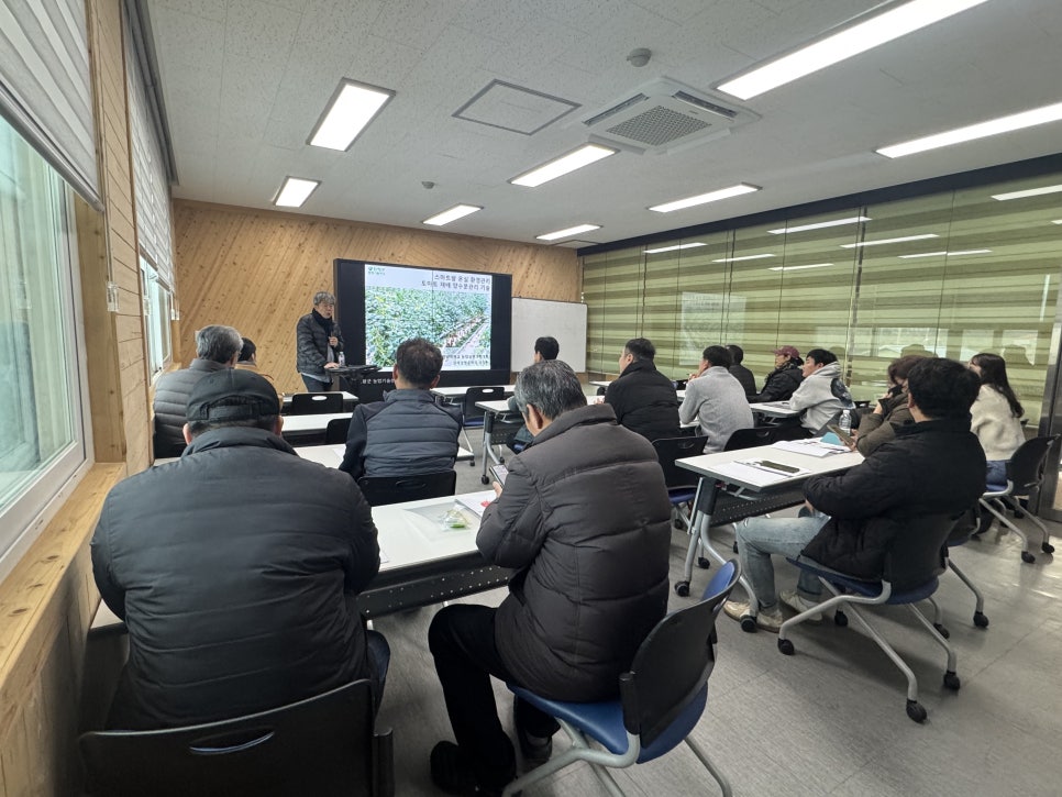 함평군, 2025년 토마토 스마트팜 재배기술 교육 성료