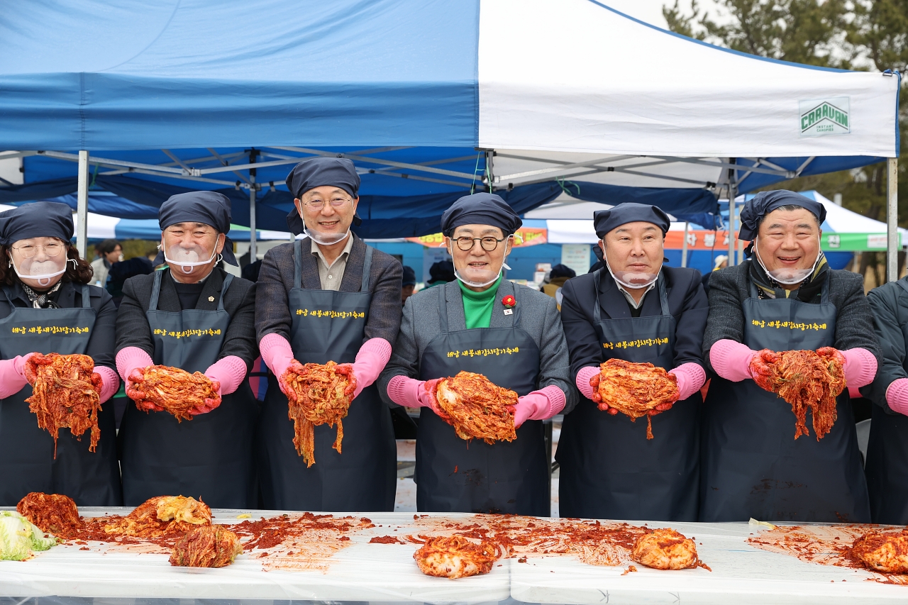 해남군“아삭, 새콤”새 김치와 함께 맛있는 새봄이 왔어요