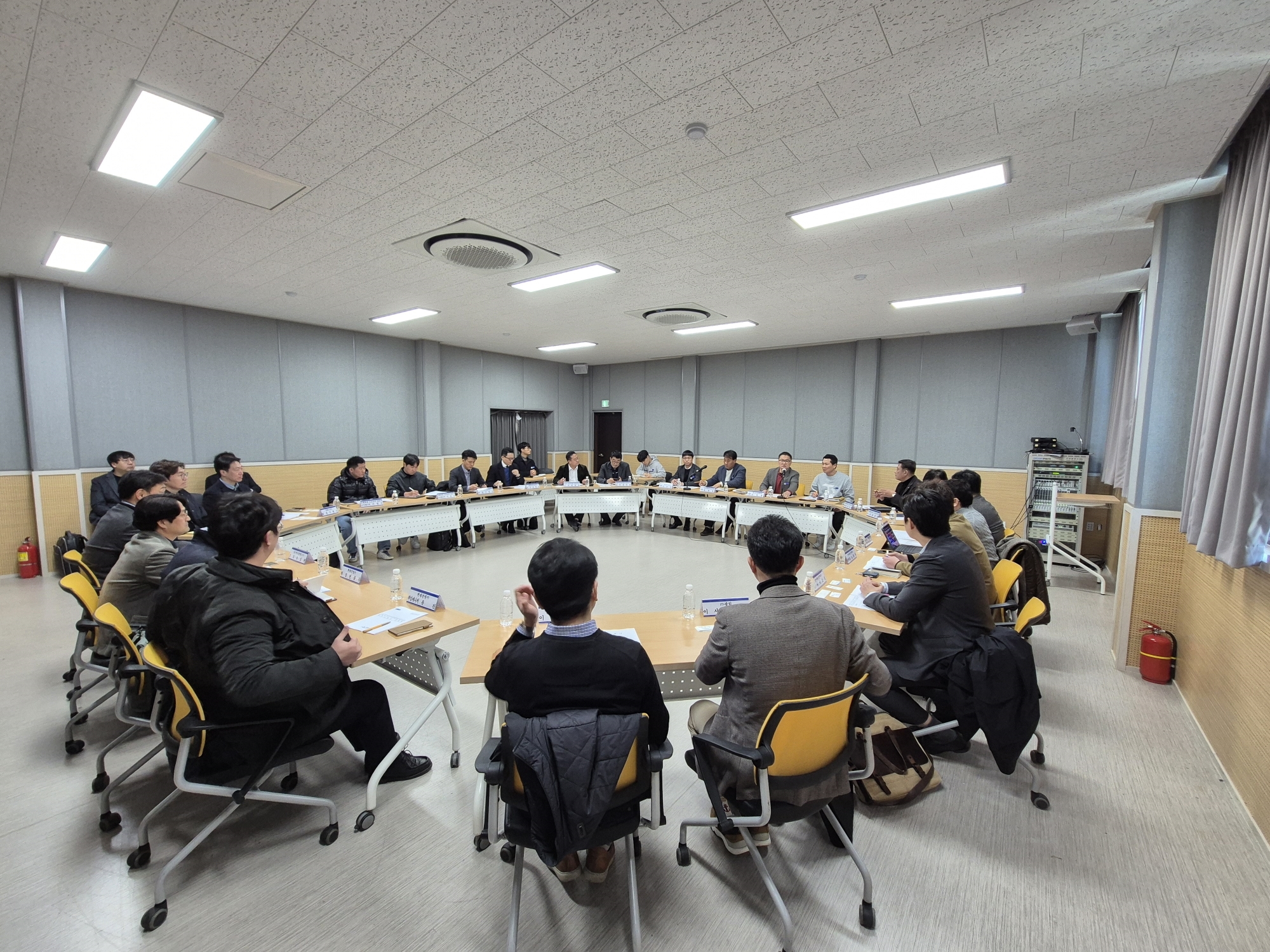 영광군 대규모 해상풍력 발전사업사 간담회 개최