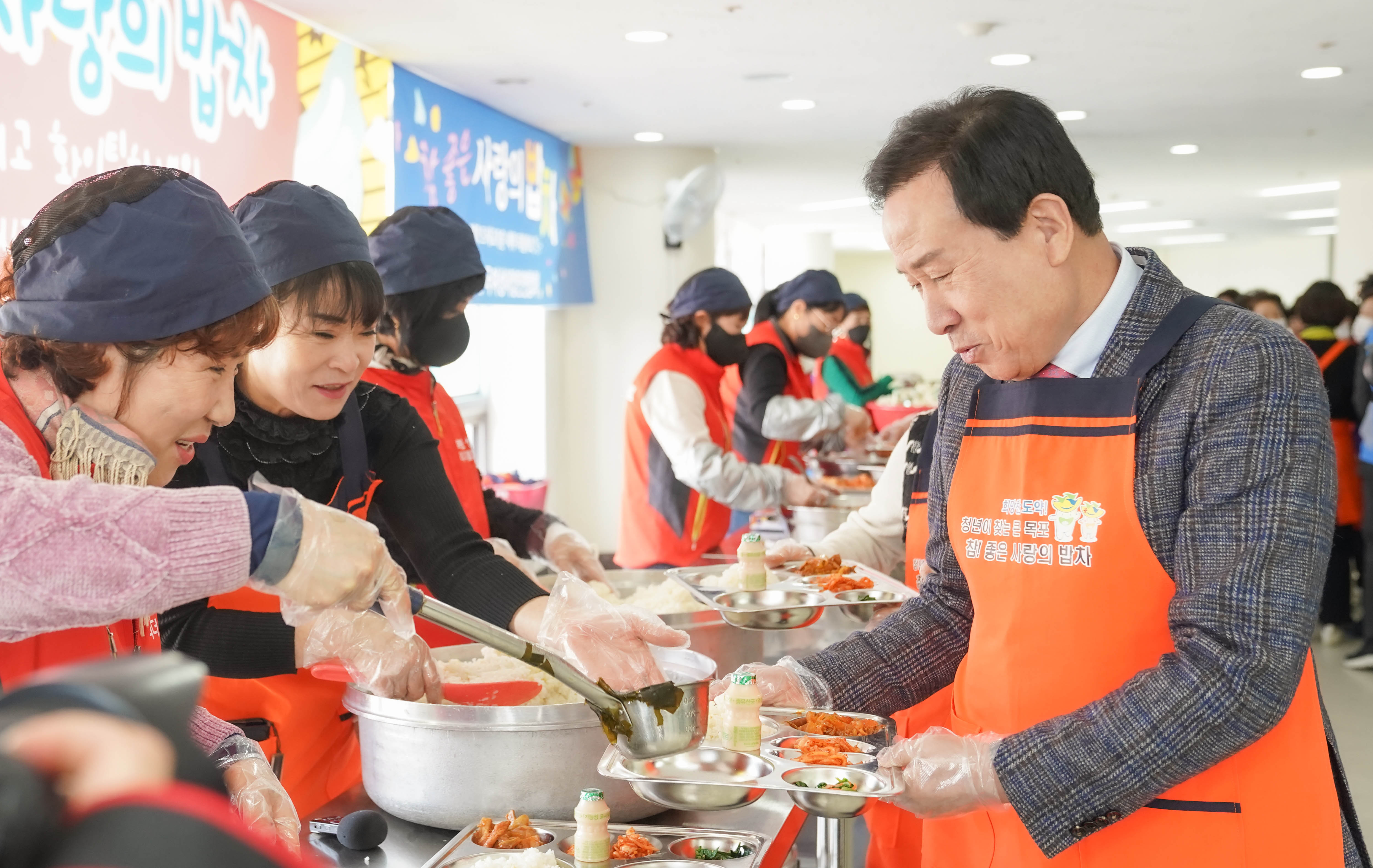 목포시, 2025년 IBK기업은행 참! 좋은 사랑의 밥차 운영 개시