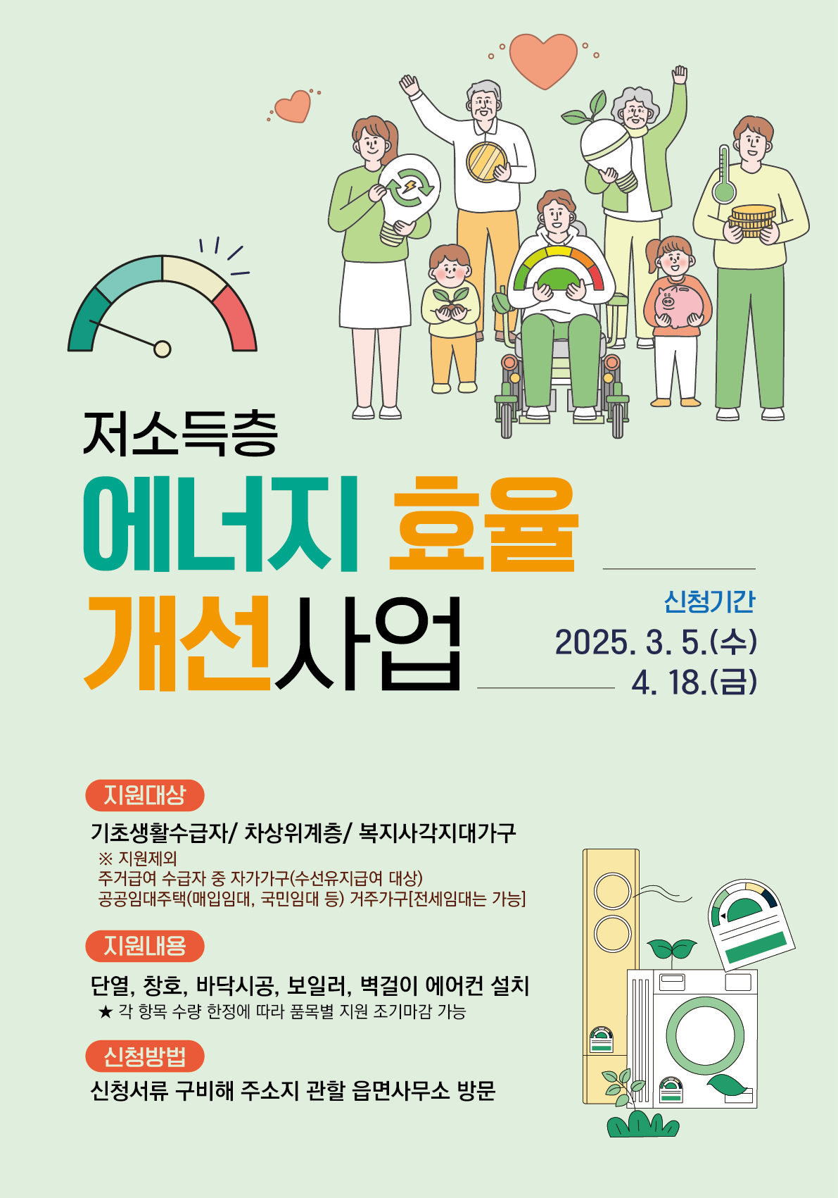 곡성군, 저소득층 에너지효율개선사업 추진