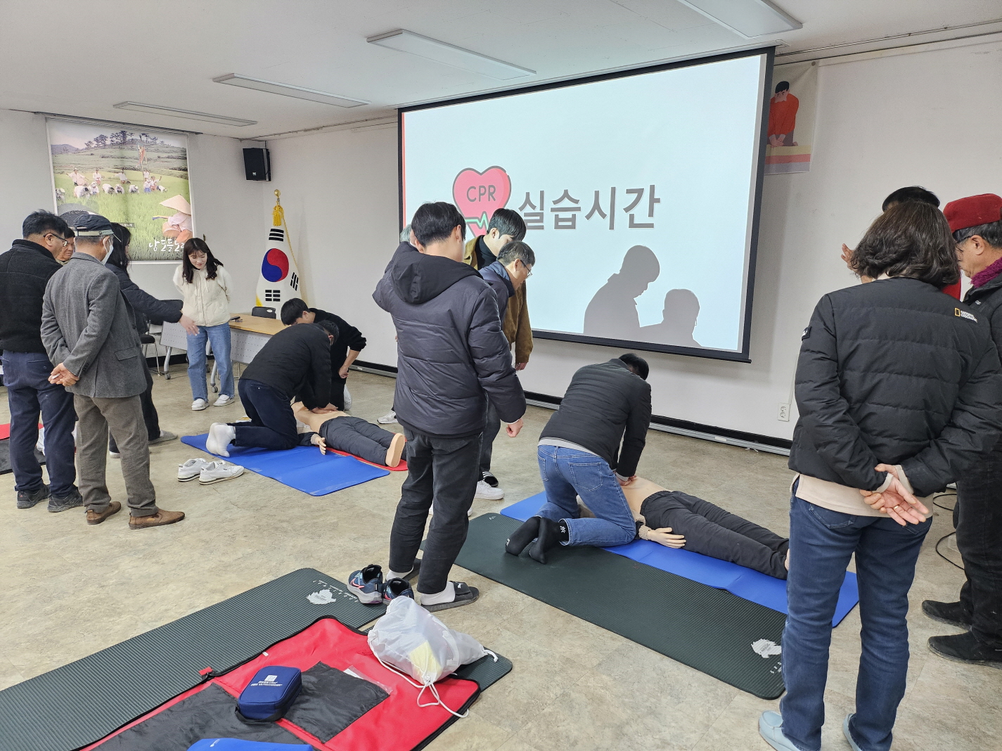 진도군보건소, 심폐소생술 교육을 통해 안전한 진도 만들기