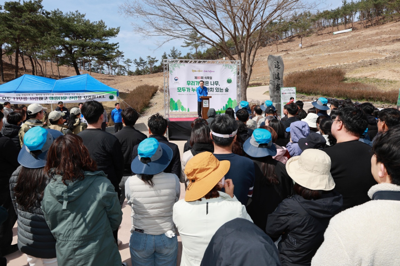화순군, 제80회 식목일 나무 심기 행사 추진