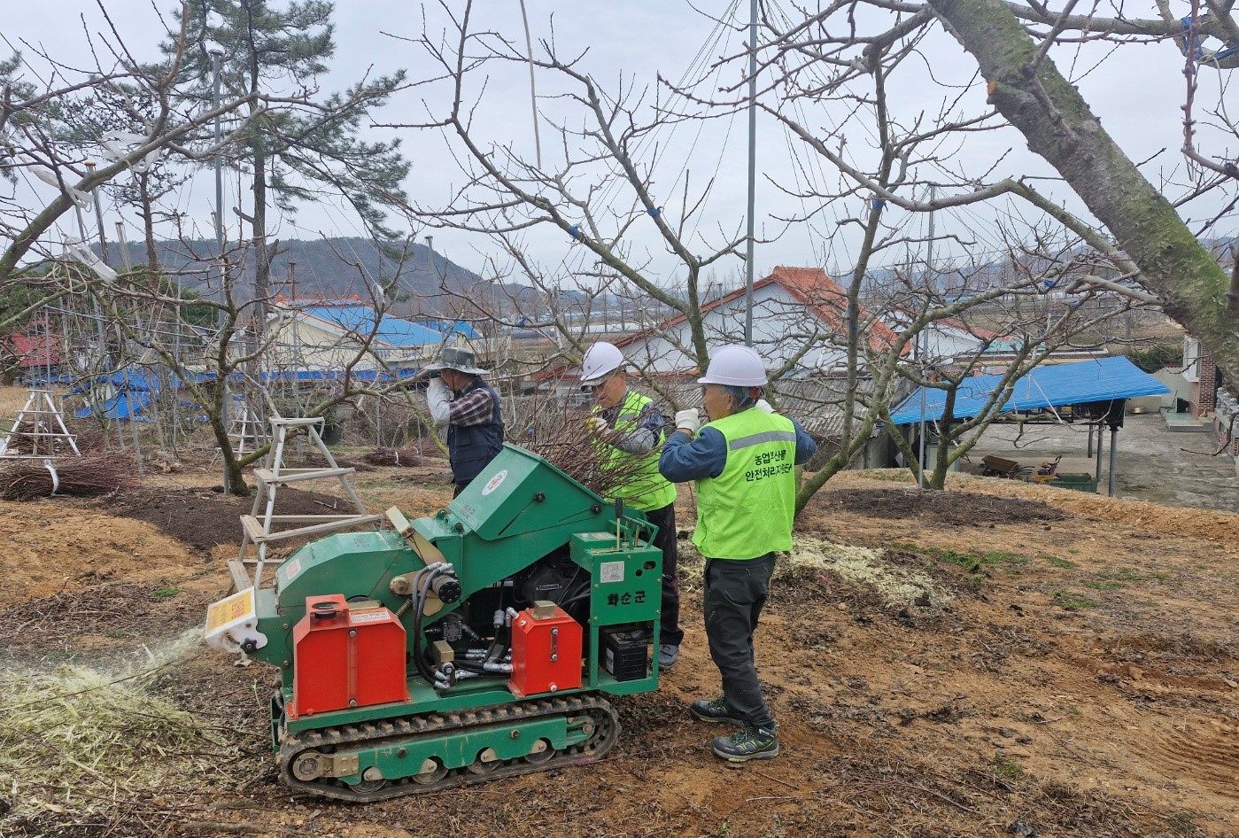 화순군, 영농부산물 안전 처리 지원