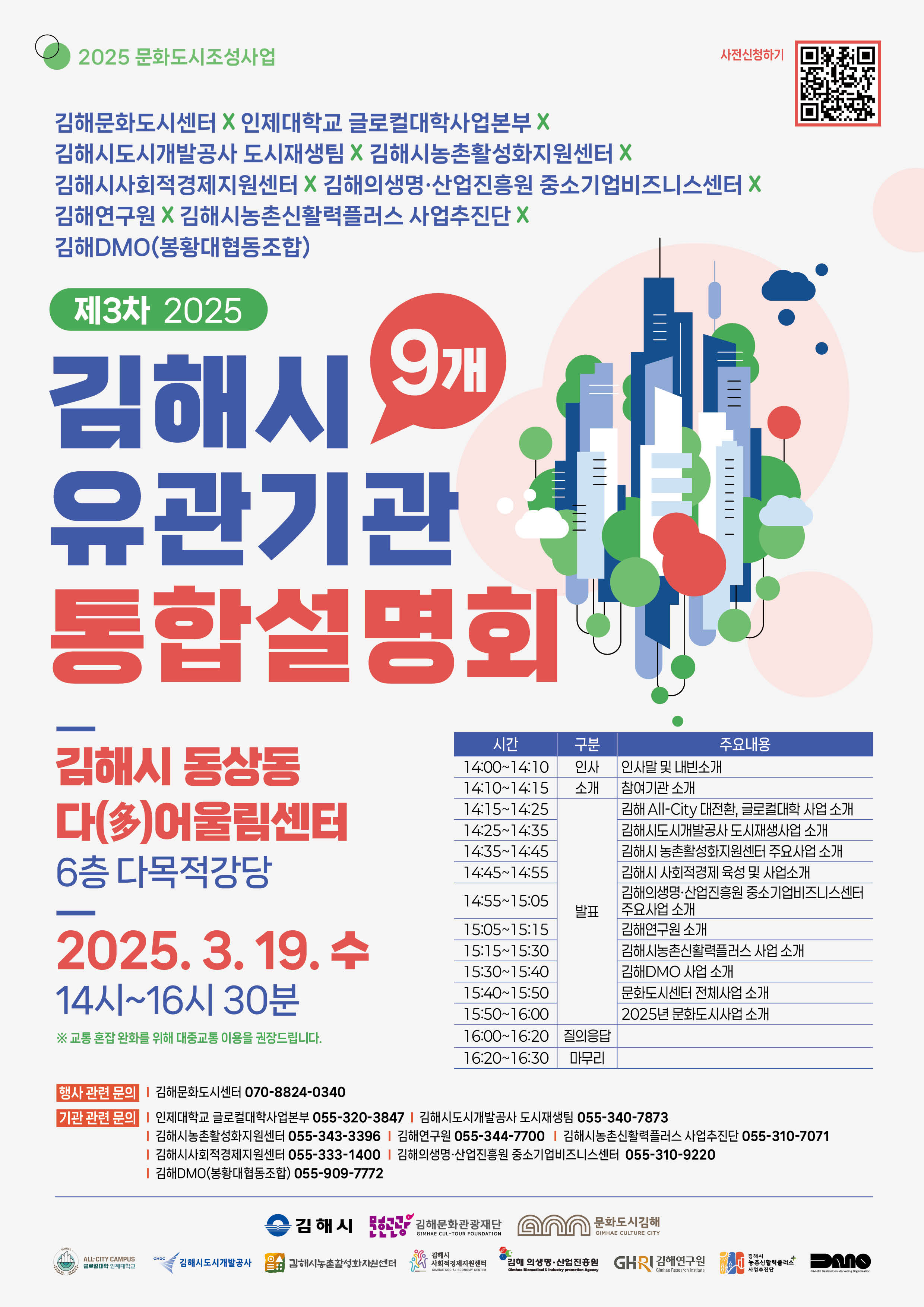 2025 김해 문화도시×유관기관 통합설명회 개최