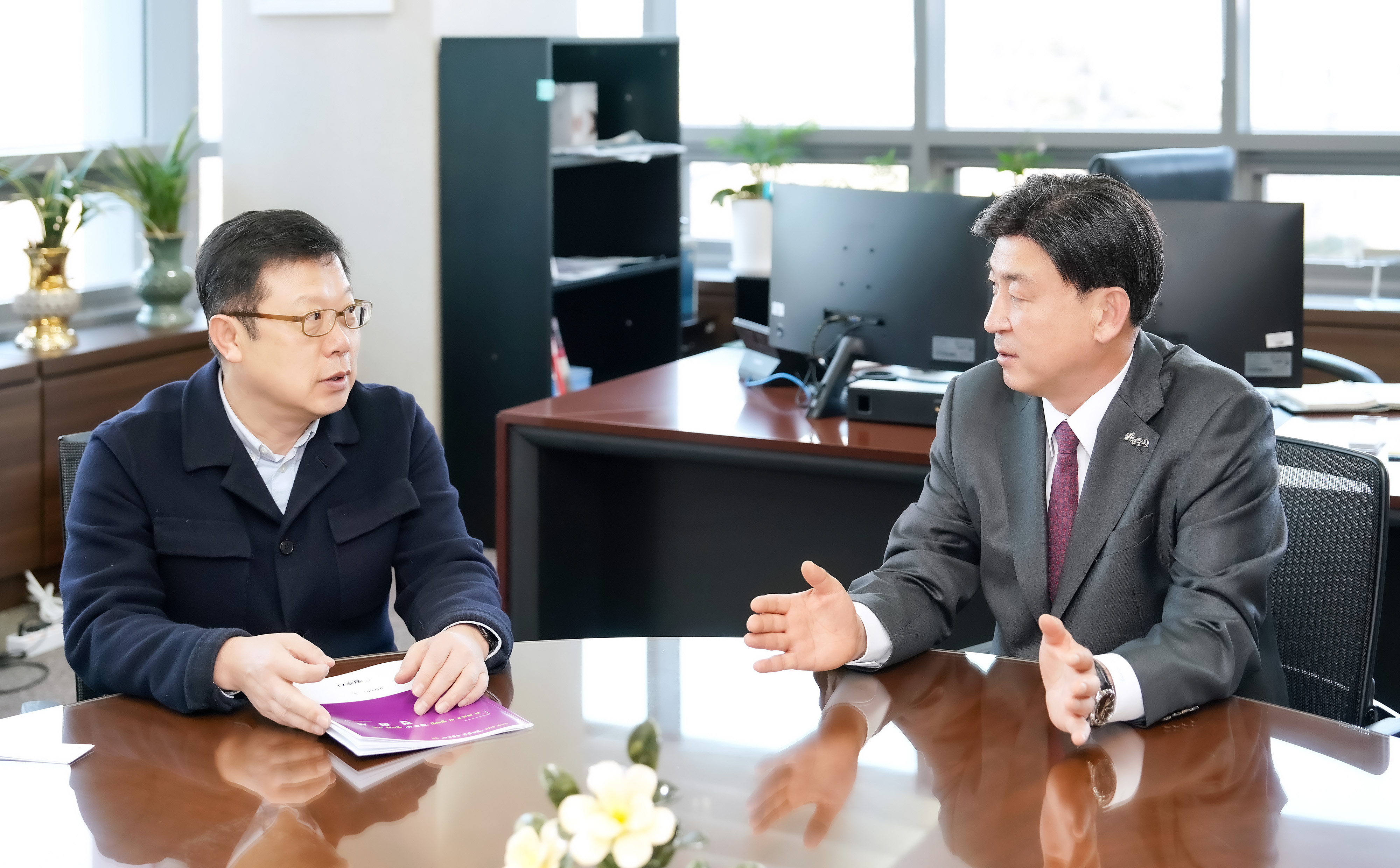 광주시, 한국교통연구원 방문해 교통 현안 해결 논의
